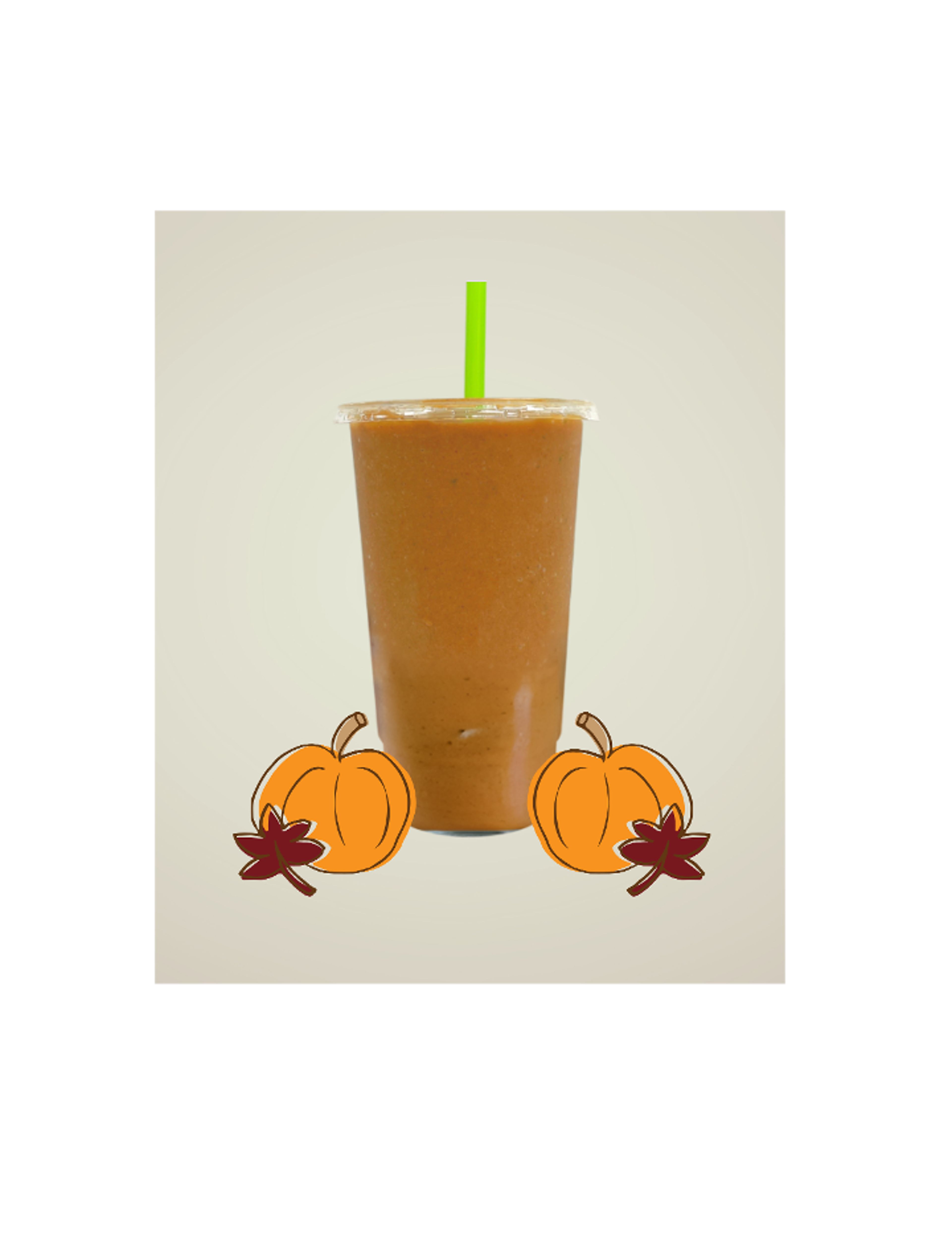 Pumpkin Spice Smoothie.