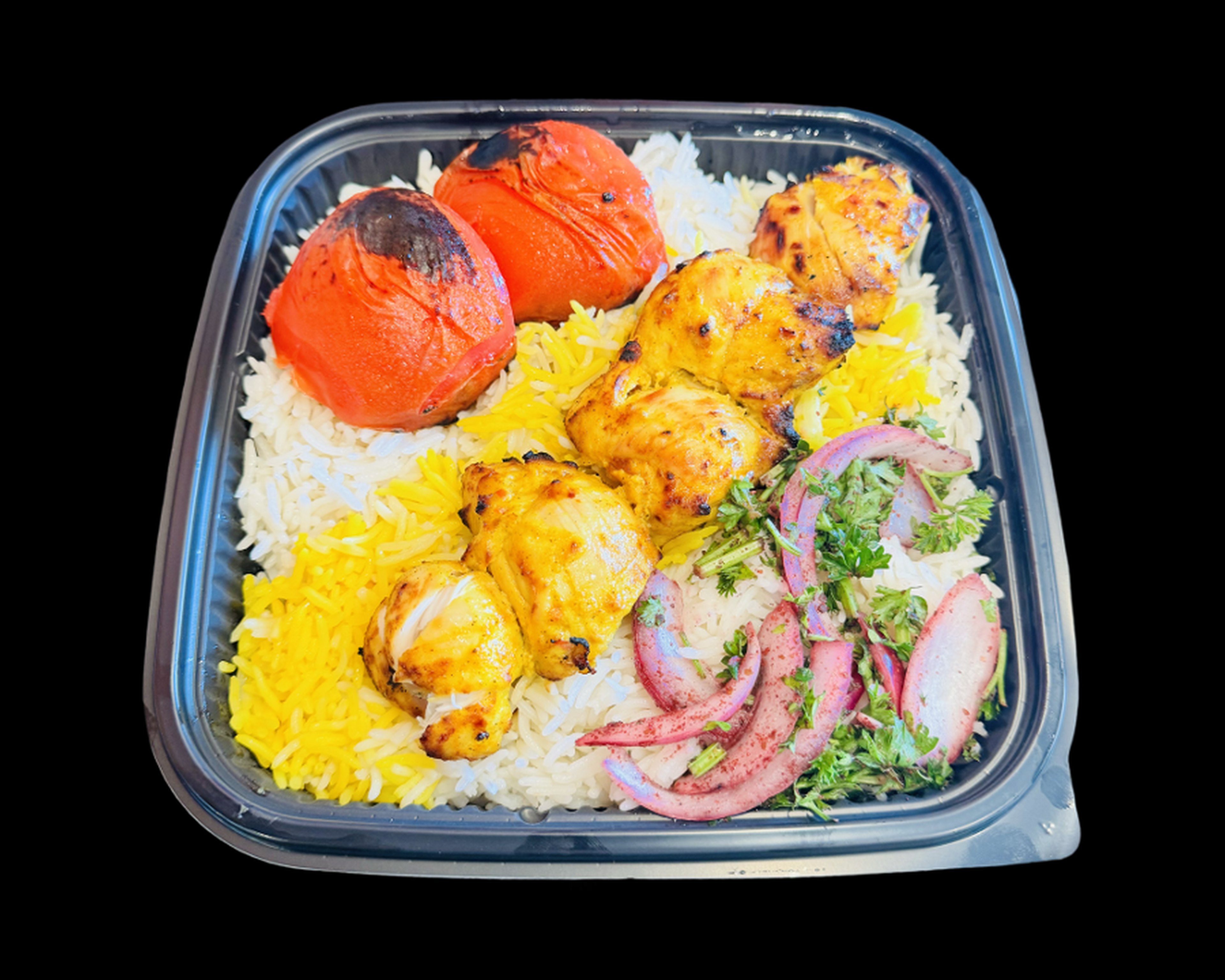 Chicken Kabob (جوجه کباب).