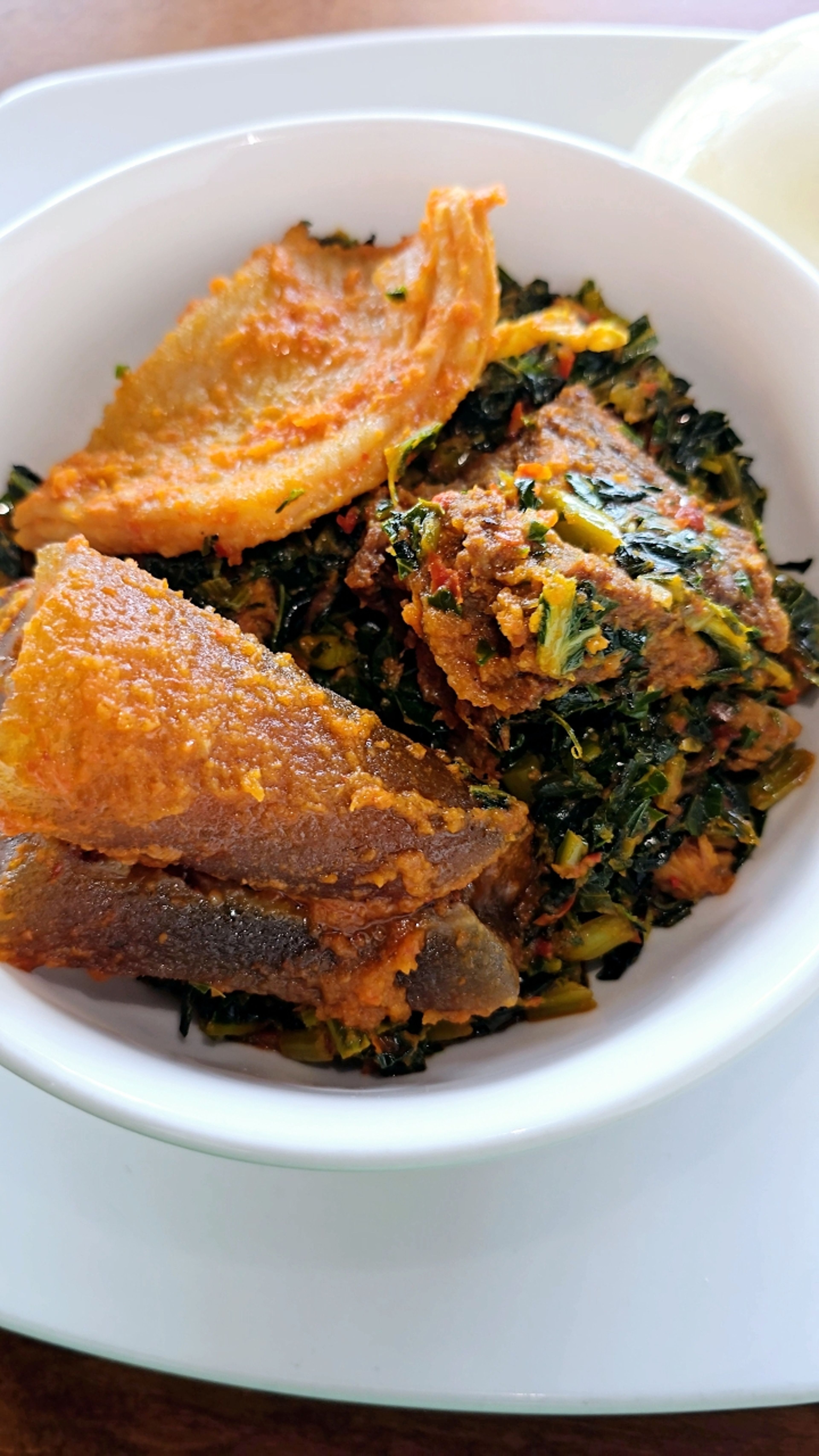 Efo Riro (No Meat).