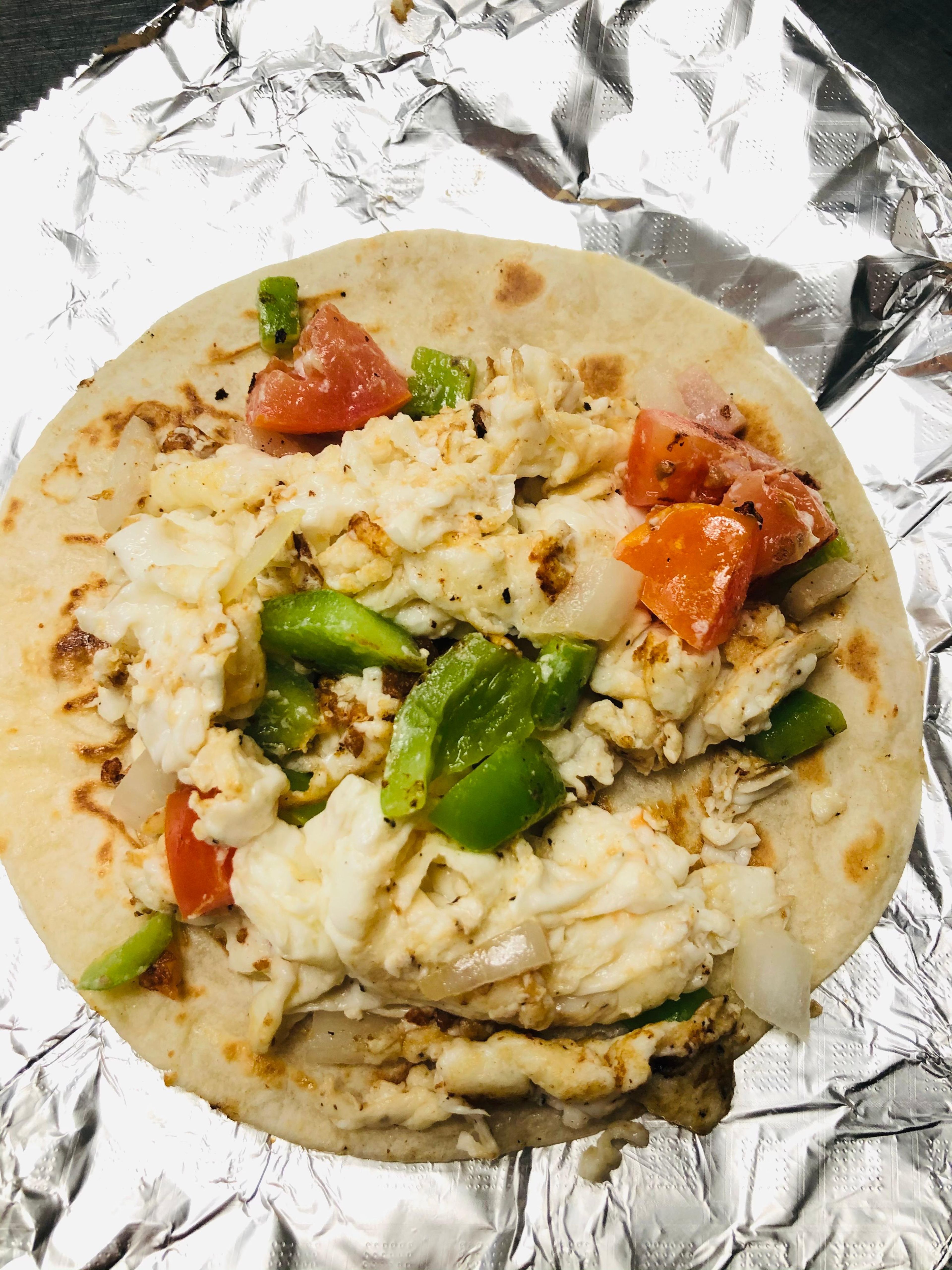 Egg White & Veggies.