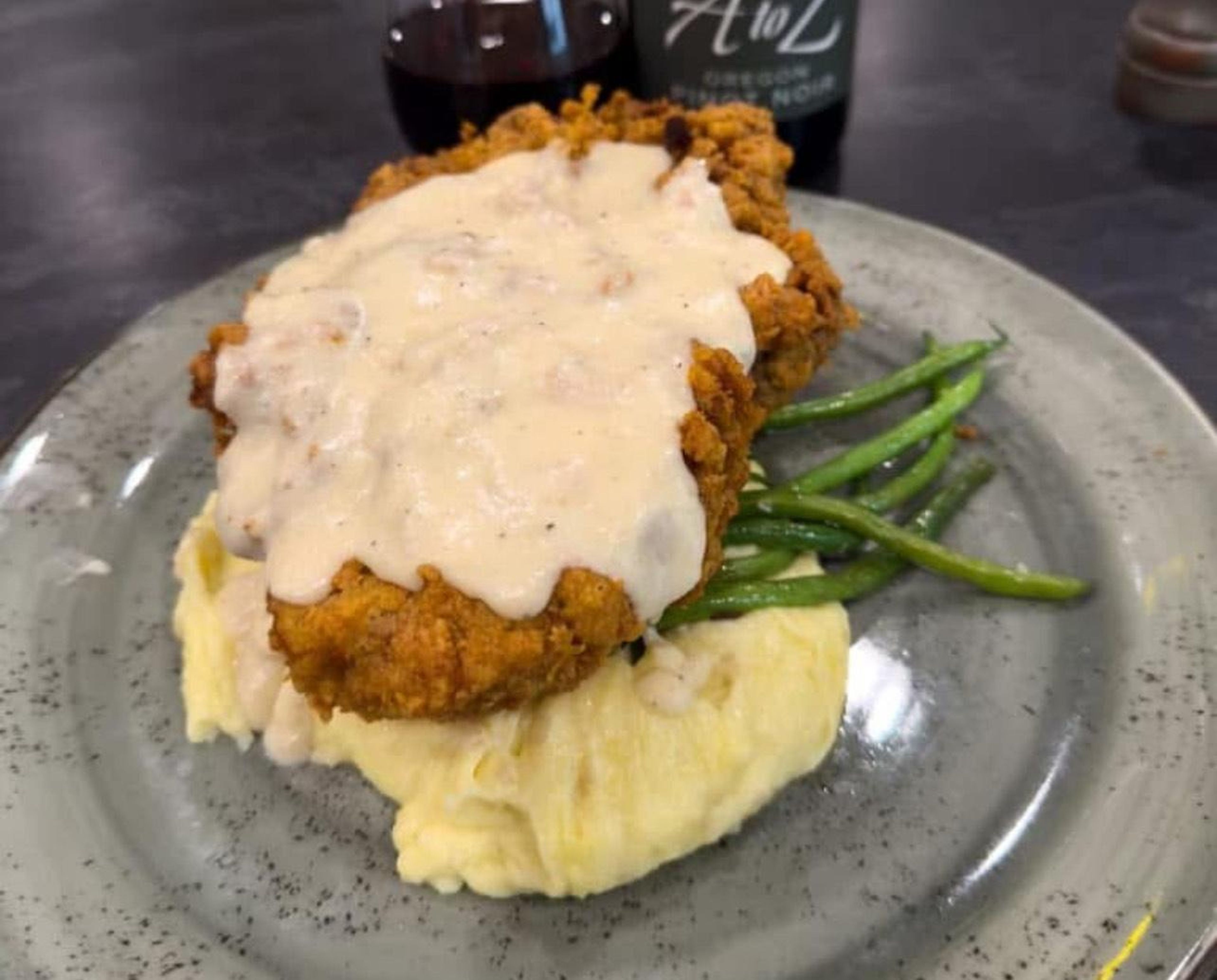 The Hub's Country Fried Steak.