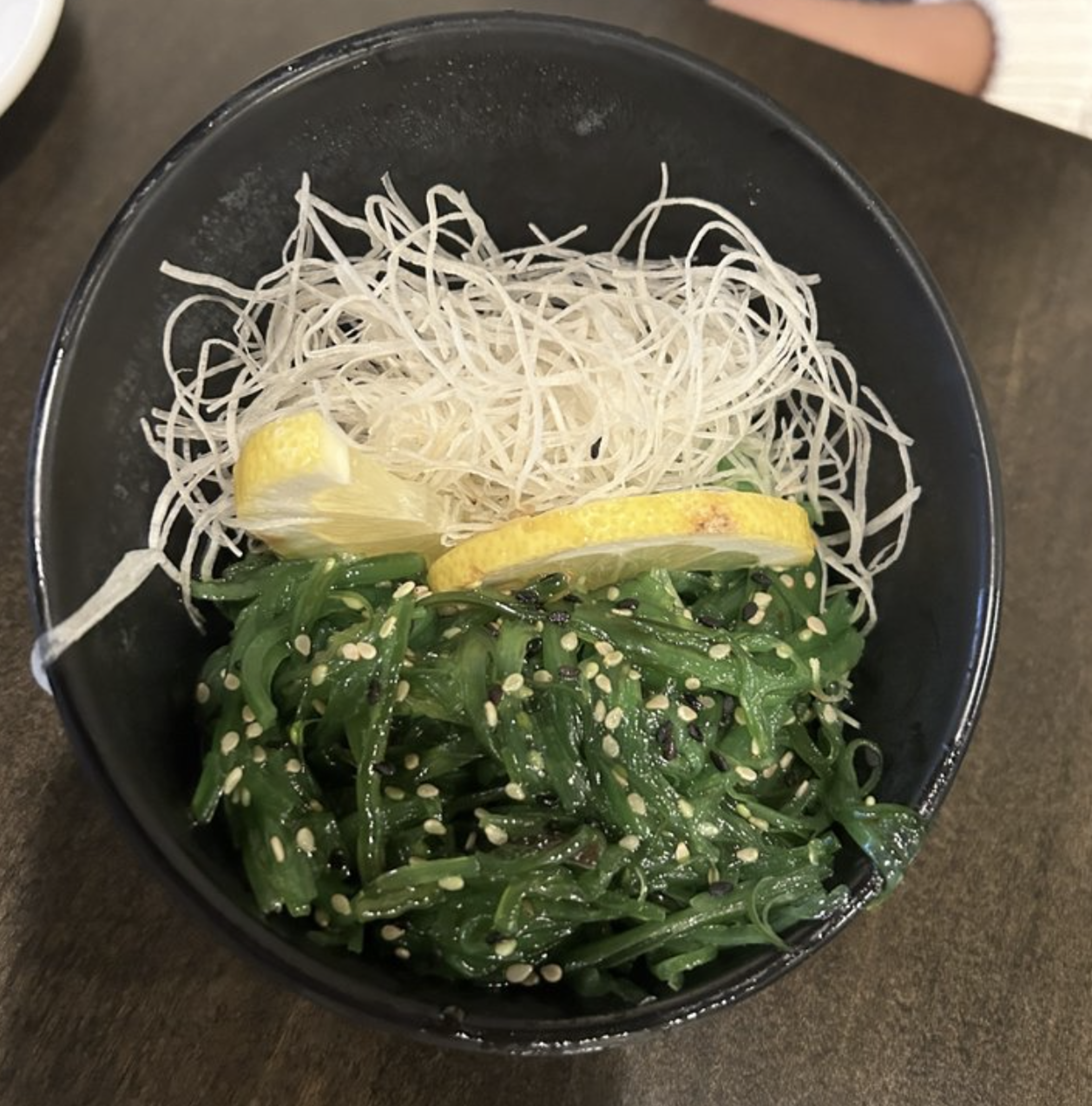 Seaweed Salad.