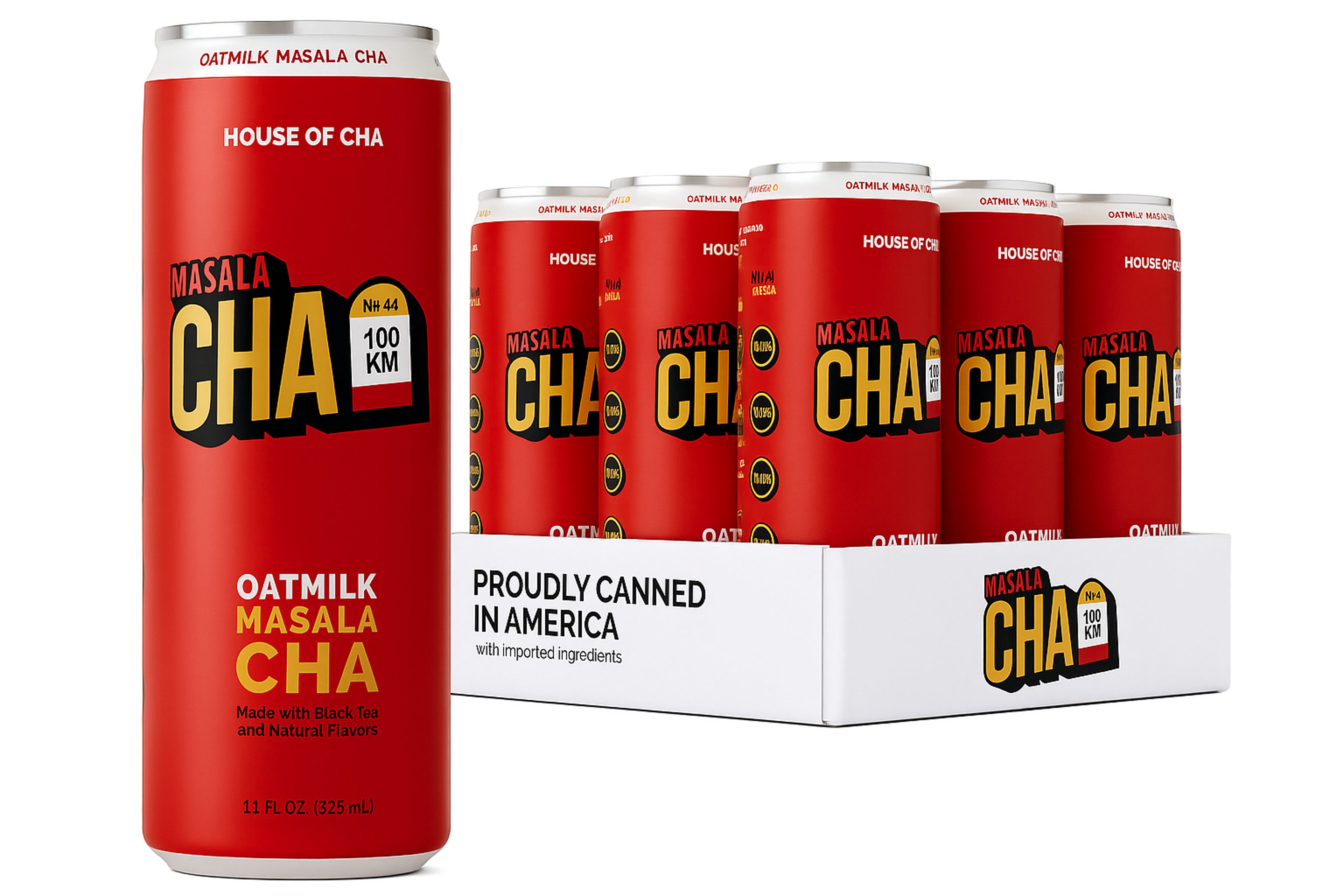 Oat Milk Masala Chai (House of Cha) Can.