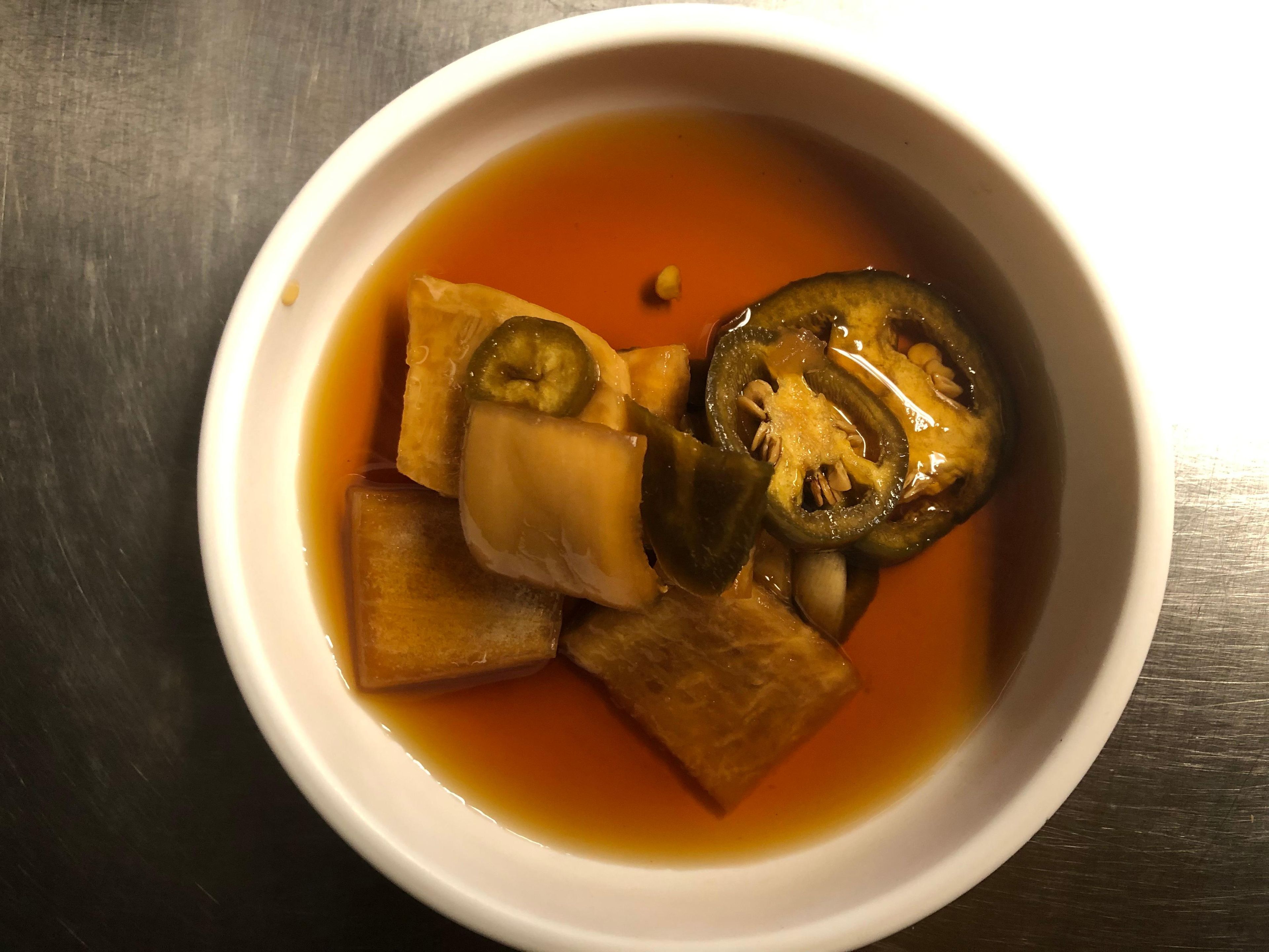 FERMENTED ONIONS & JALAPENOS SIDE.