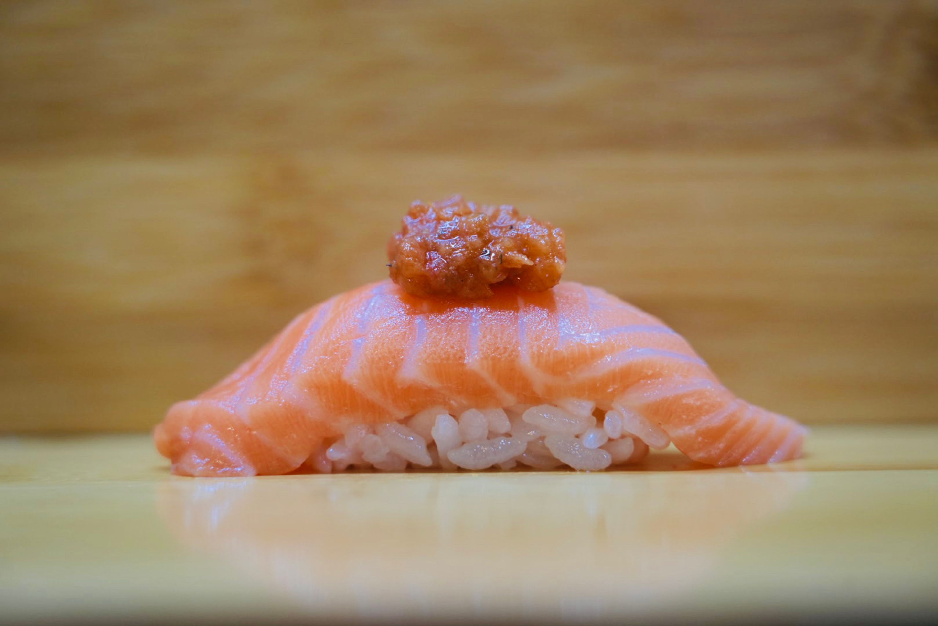 King Salmon Tomato Sushi.