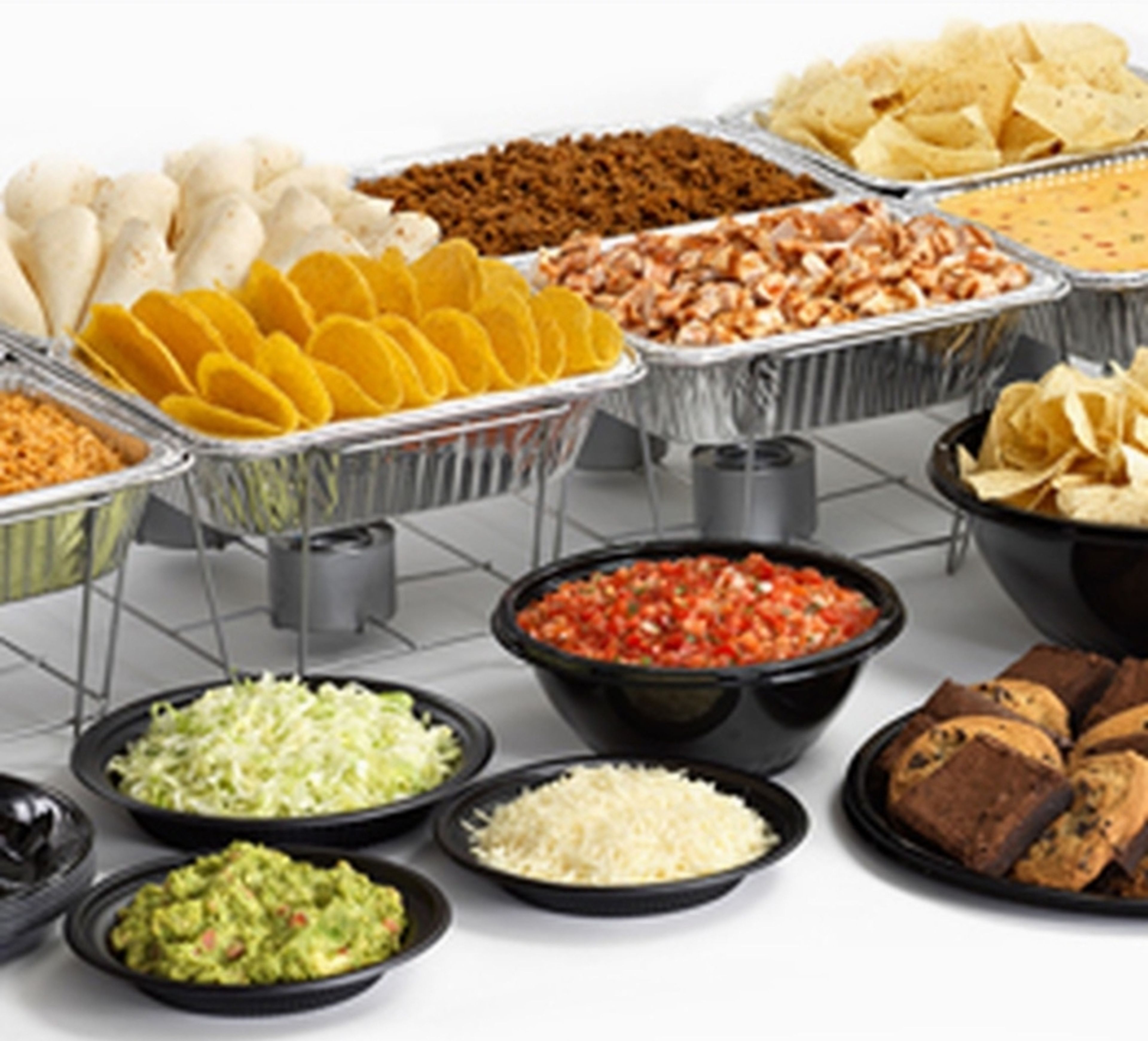 15 Guests build your own.