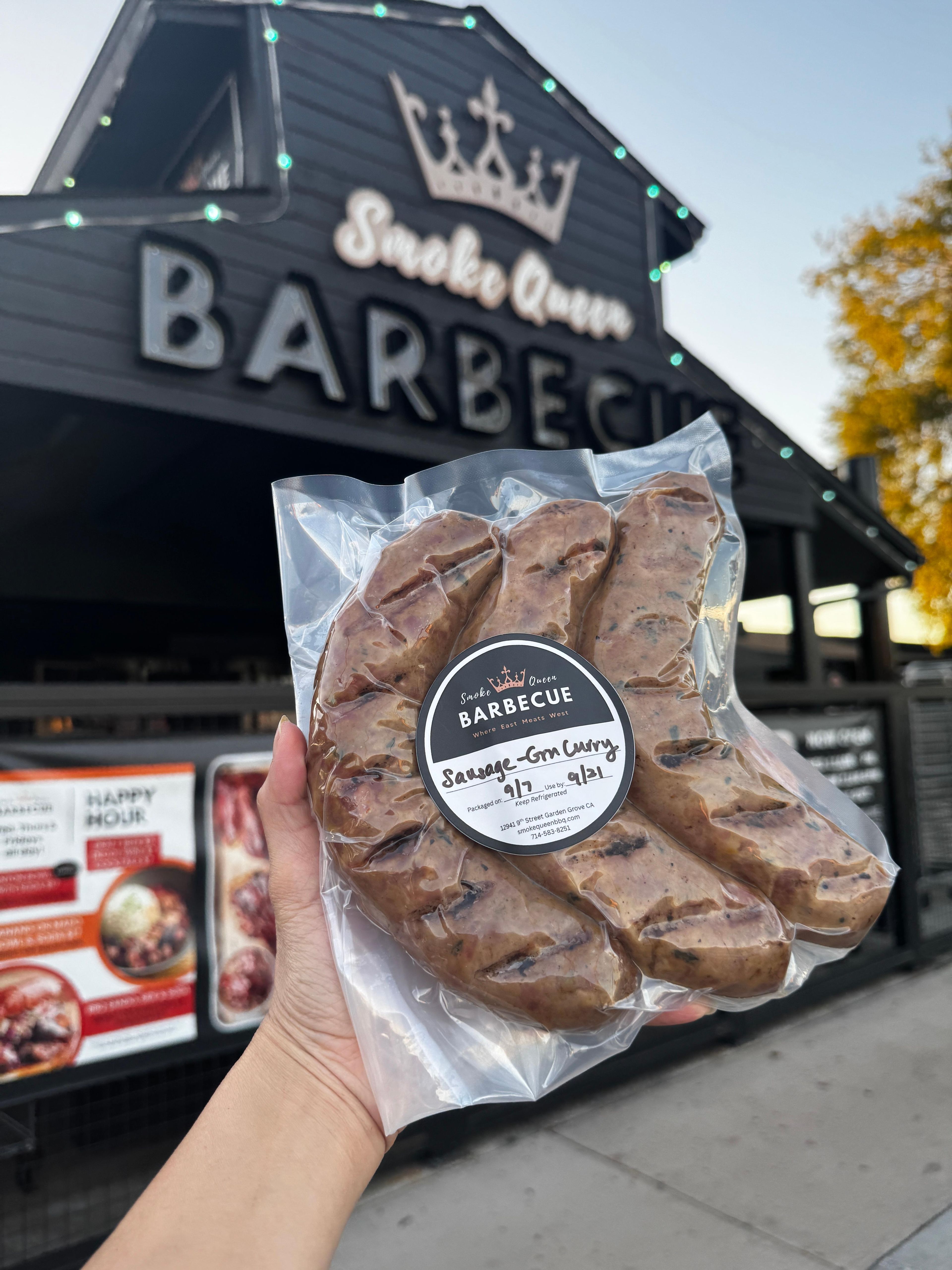 Sausage -Green Curry- 3 Pack.