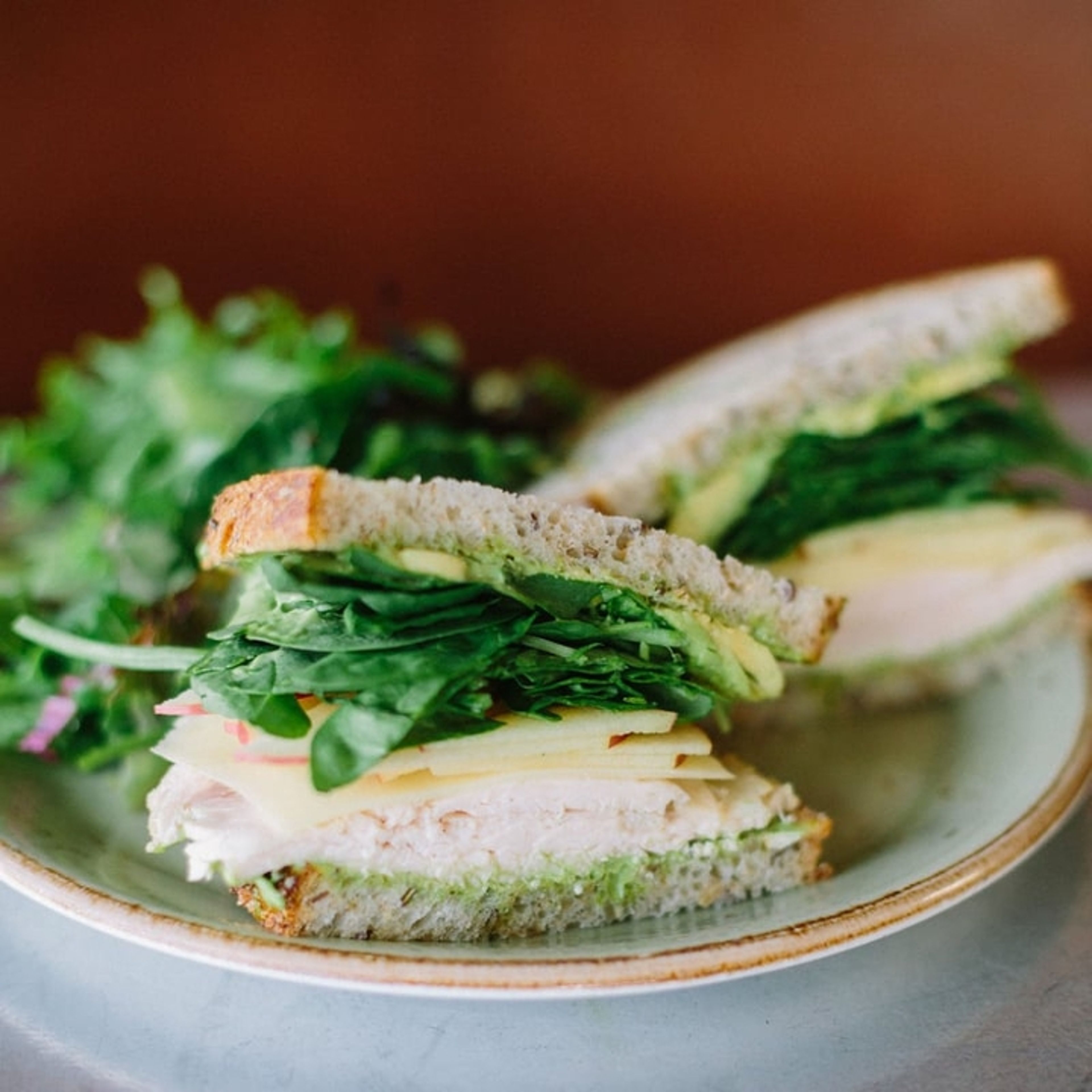 Turkey Avocado Sandwich.