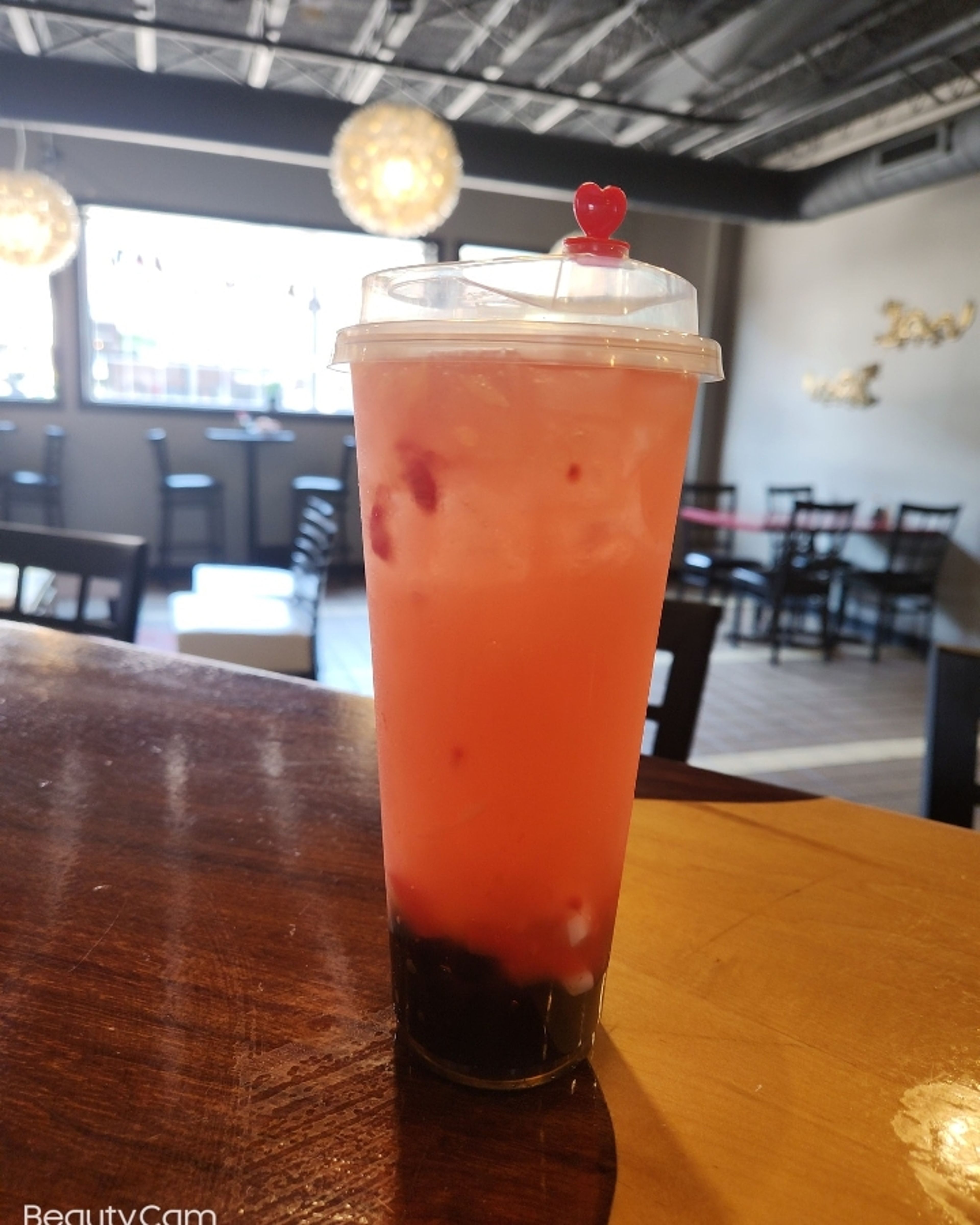 Raspberry Lemonade Refresher.