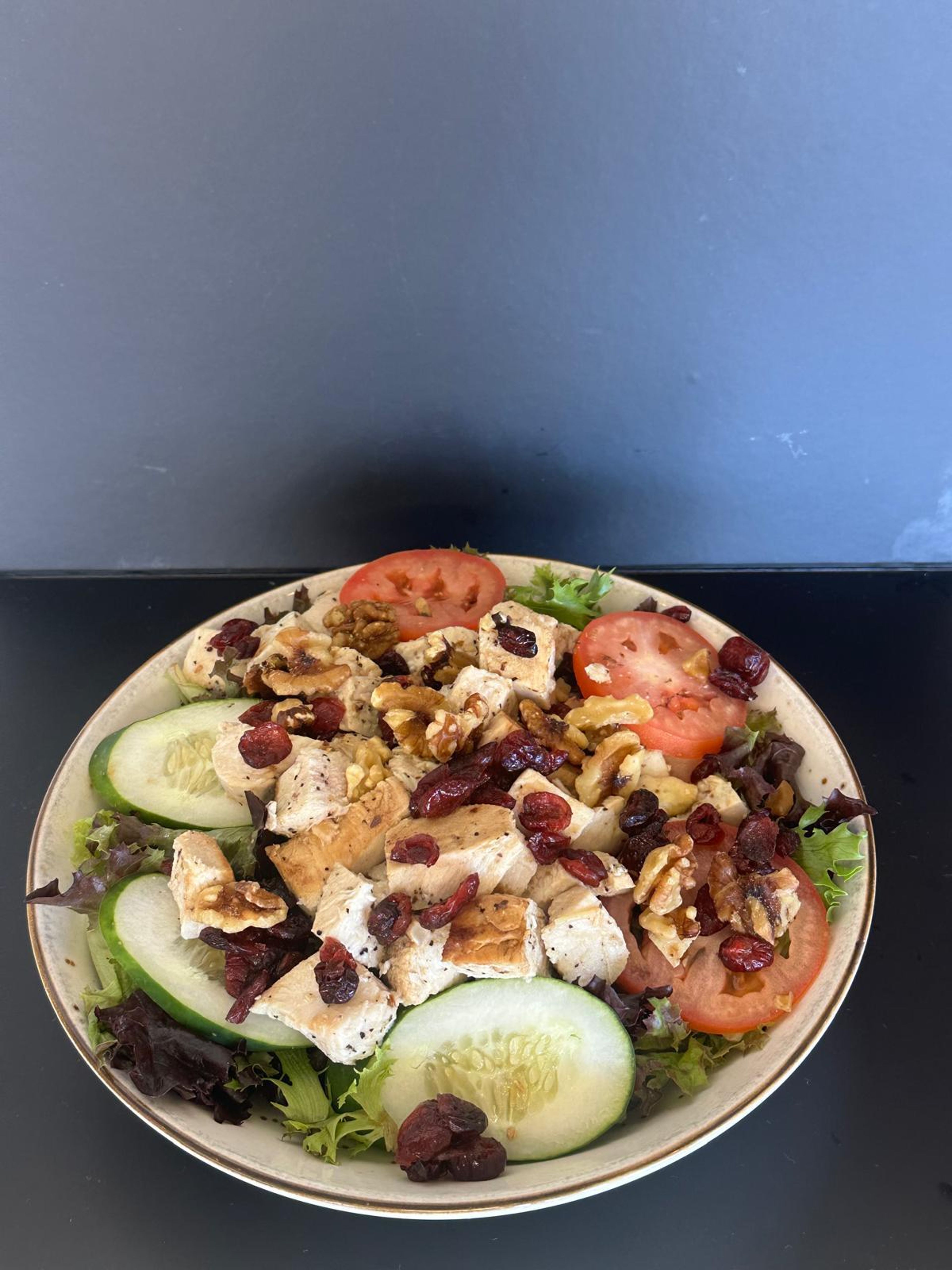 Chicken Cranberry Walnut Salad.