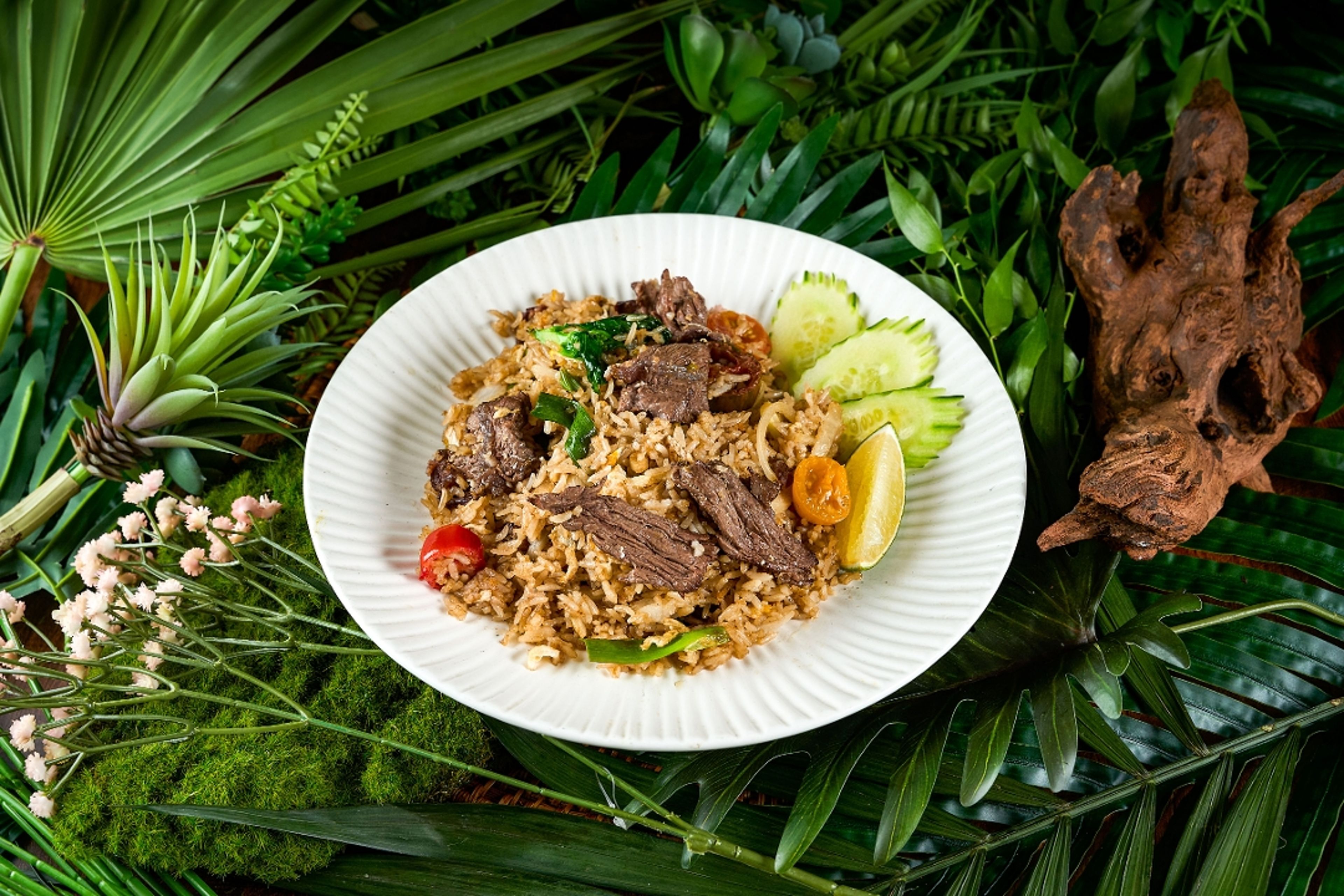 Thai Fried Rice (V).