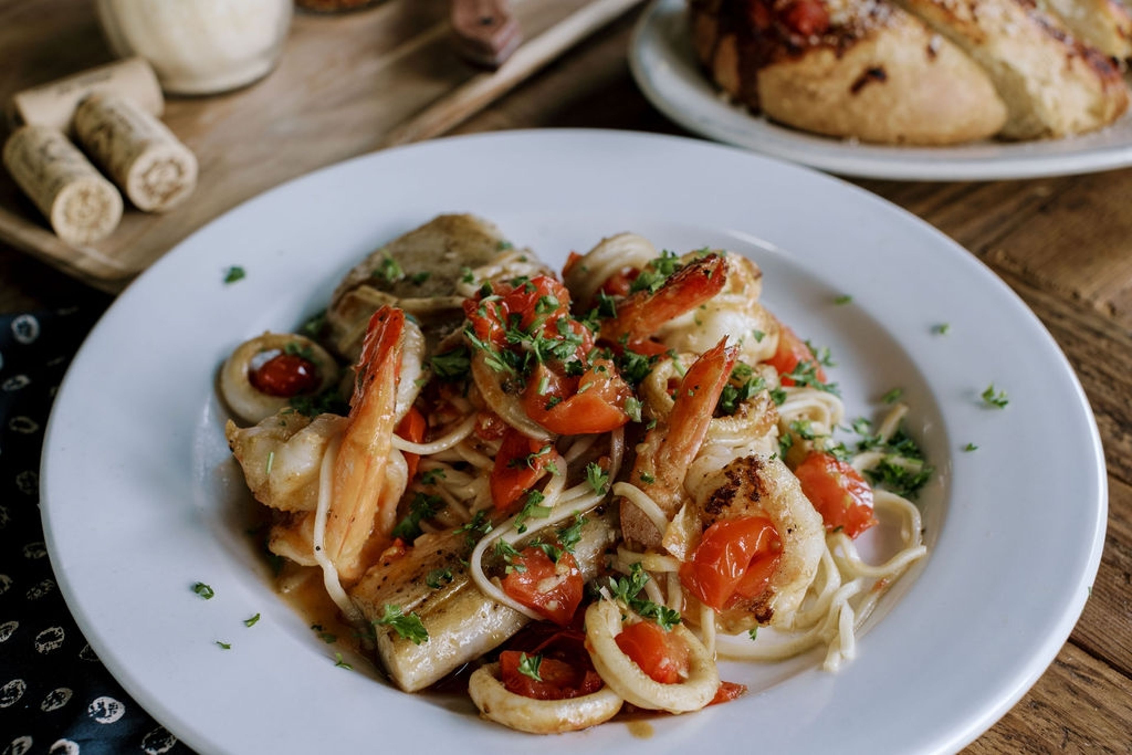 3 Seafood Pasta.