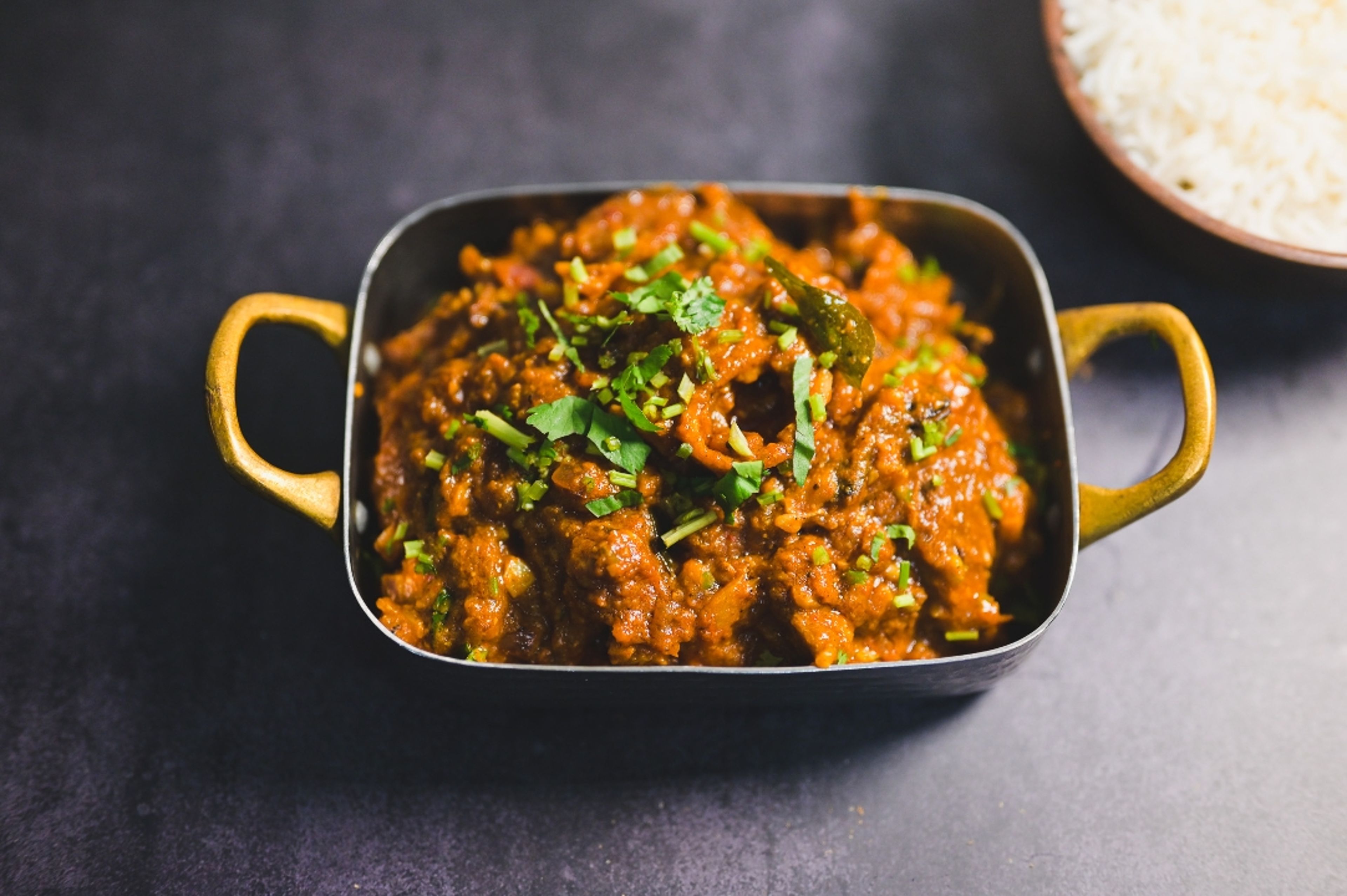 Andhra Chicken Curry.