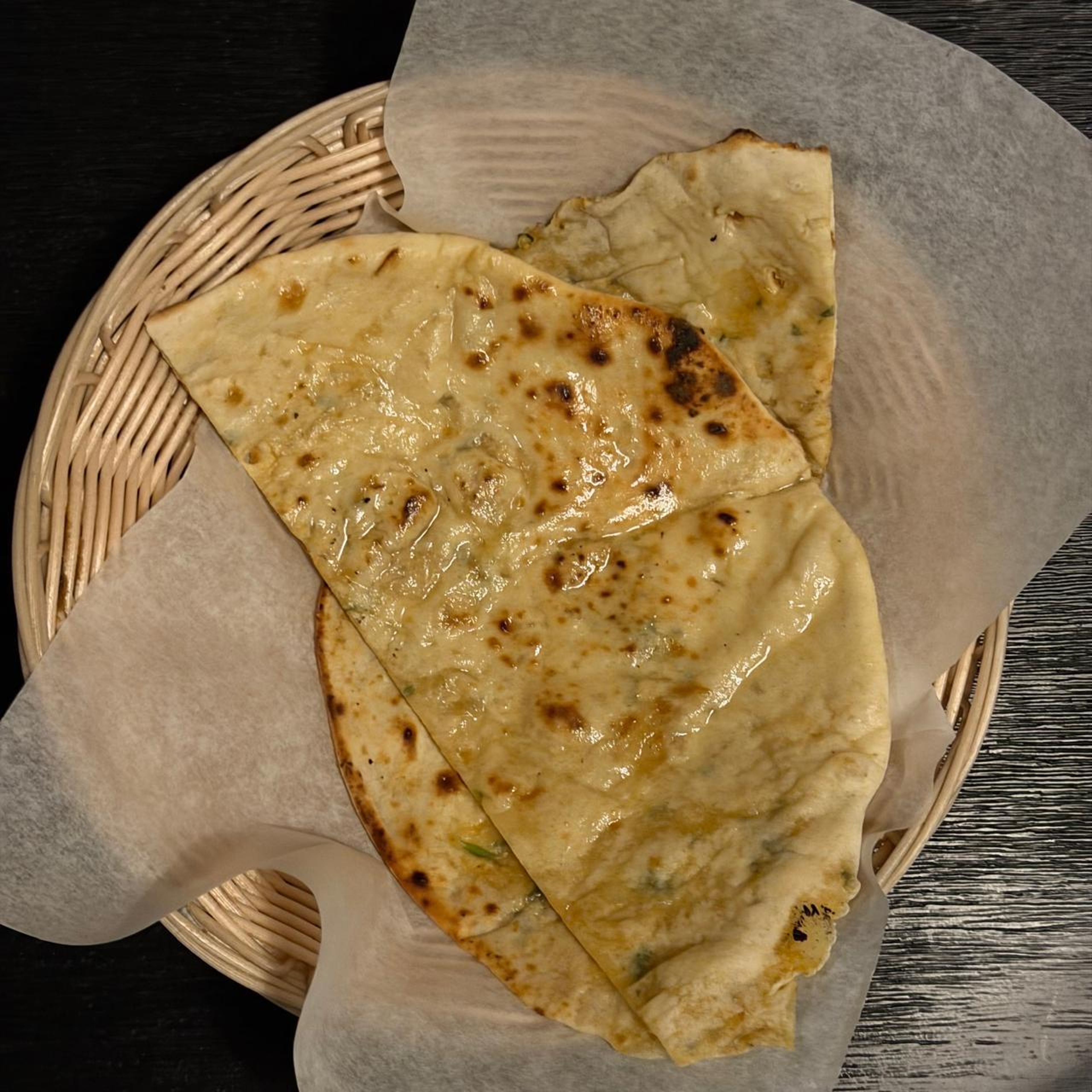 Aloo paratha.