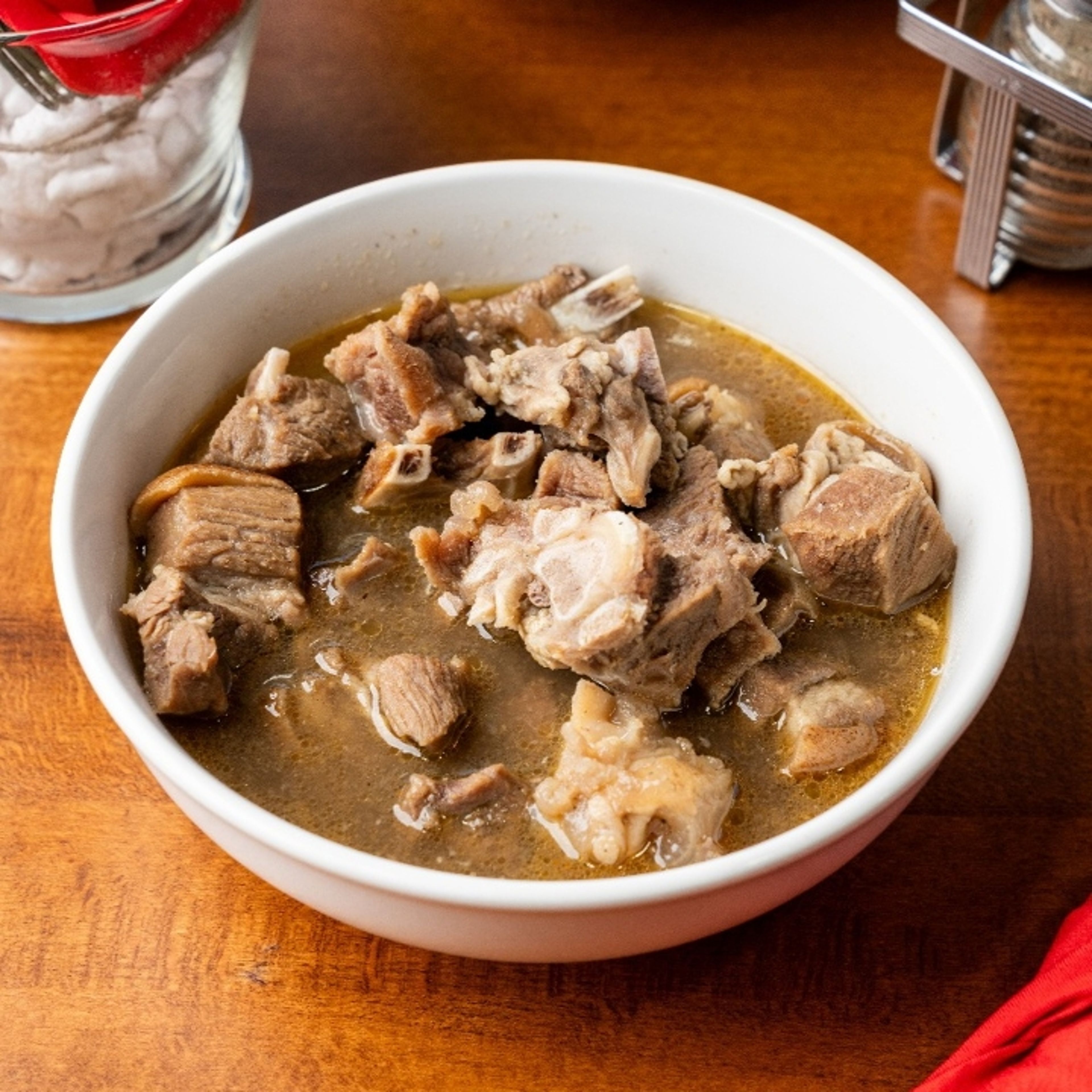 Goat Meat Peppersoup.