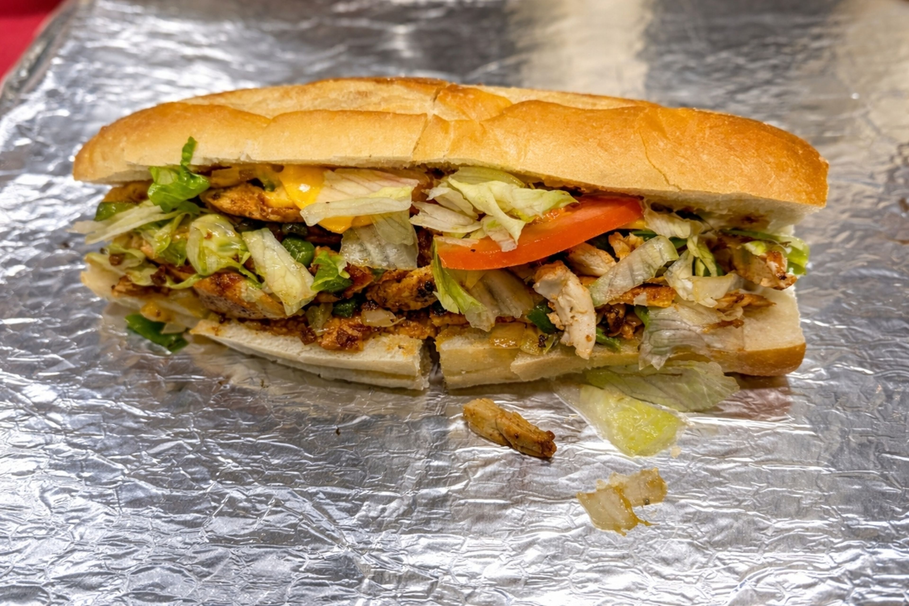 Chicken Chopped Cheese.