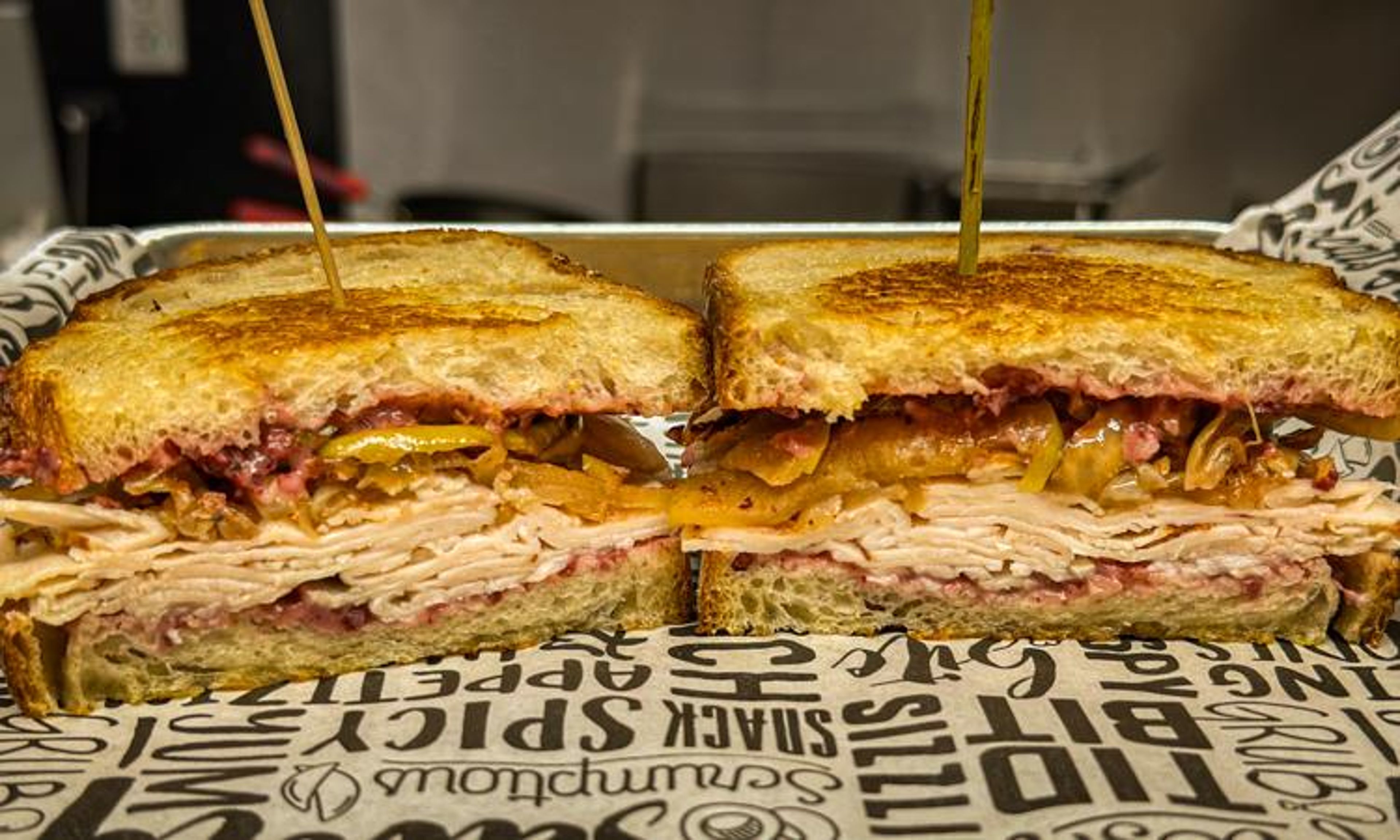 Cranberry Turkey Melt.