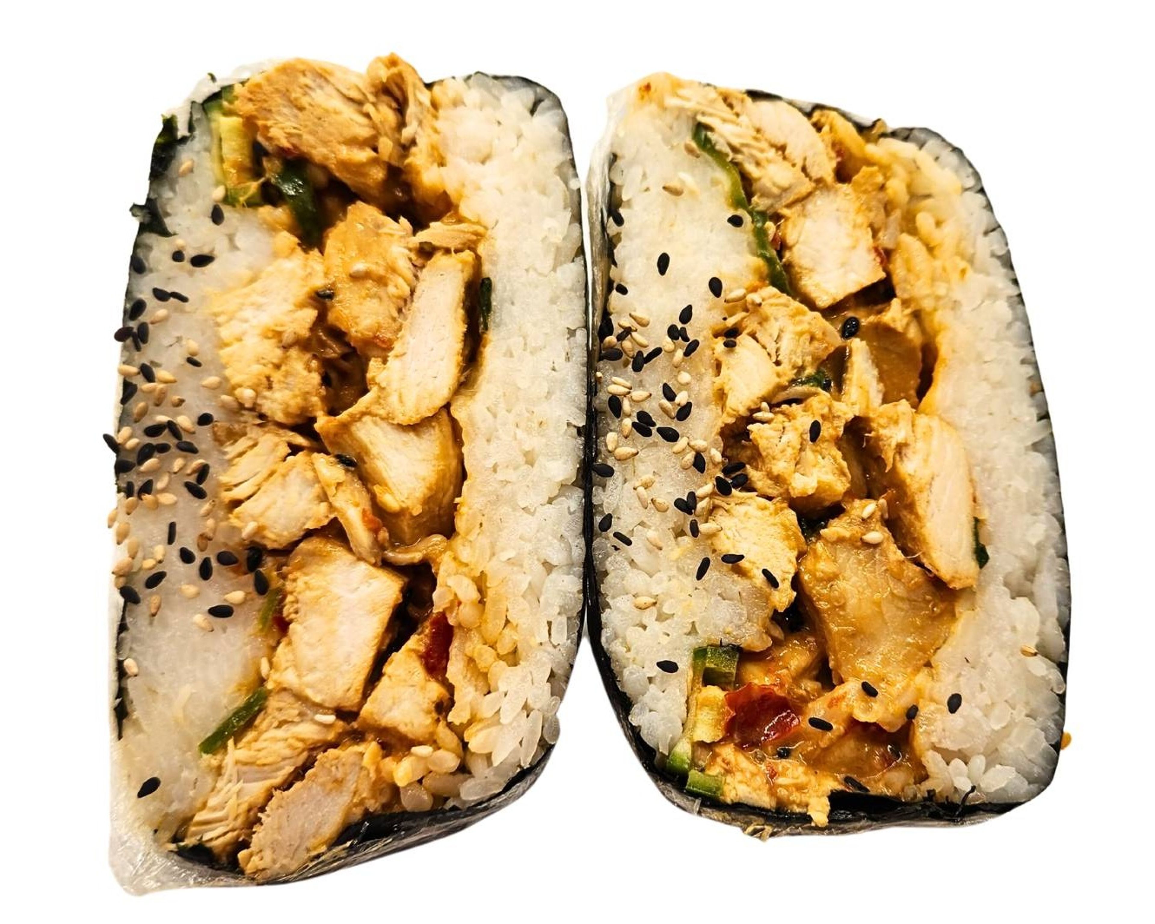 Spicy Chicken Musubi.