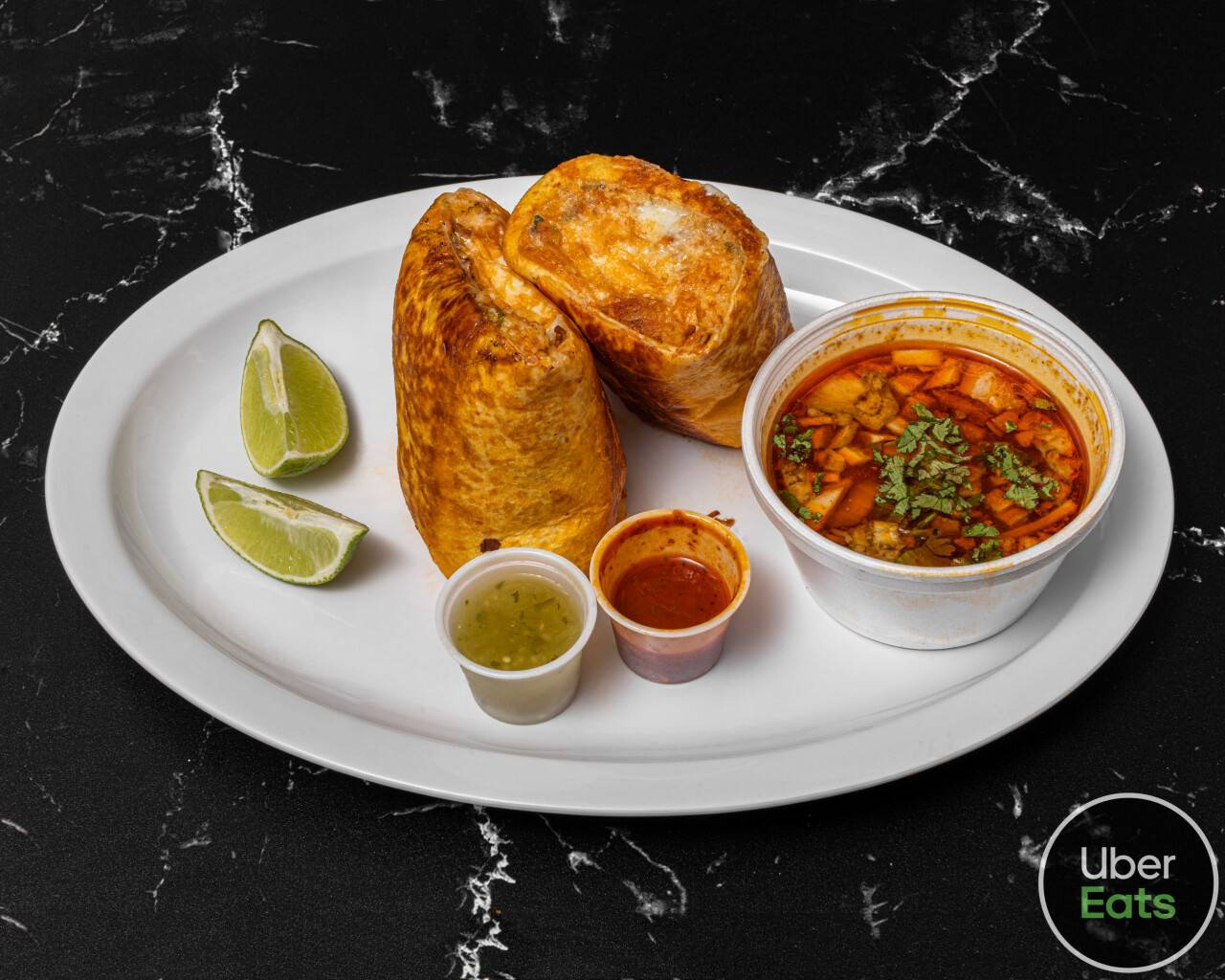 Juicy Birria Burrito.