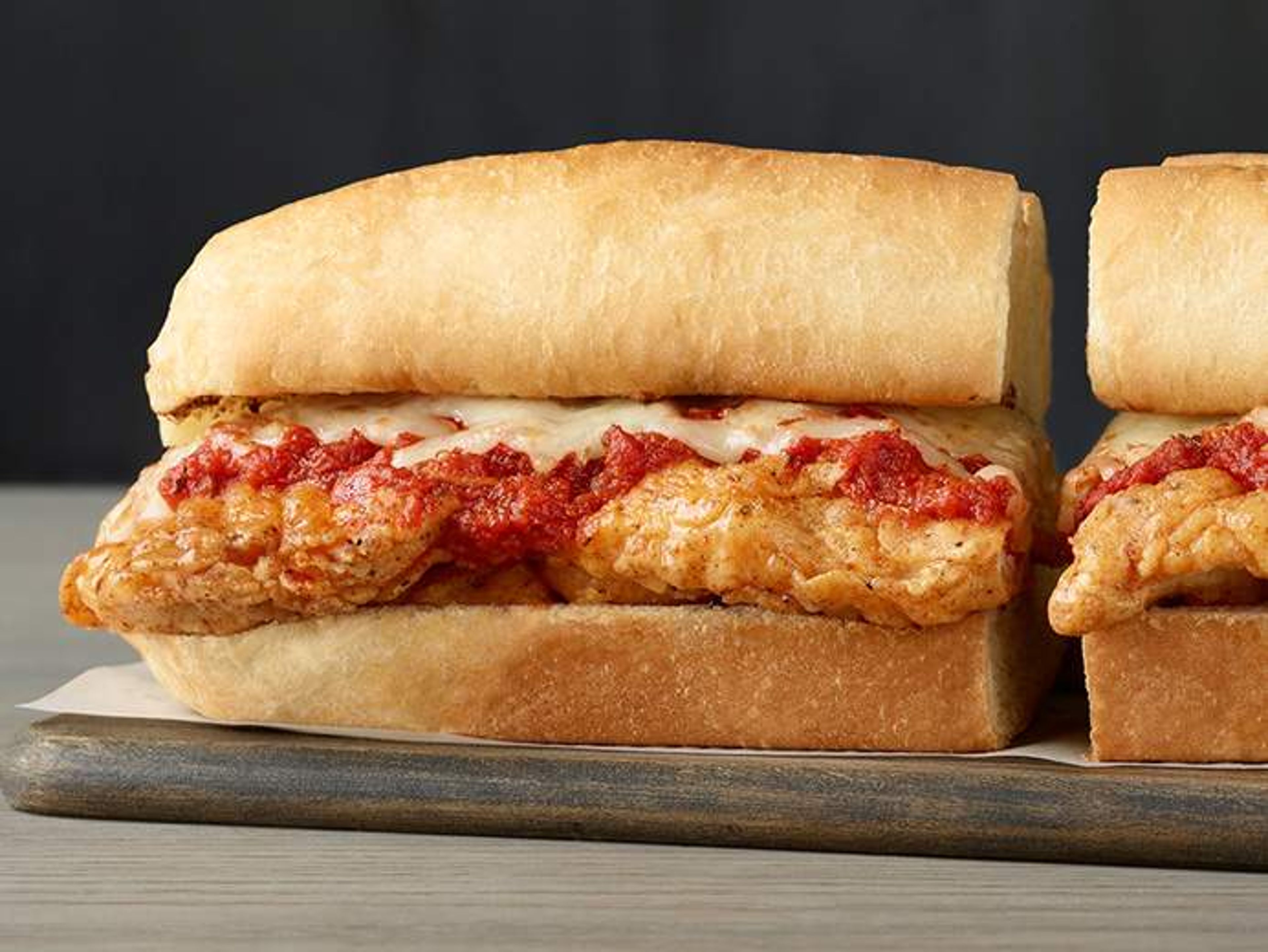 Chicken Parm Sub.
