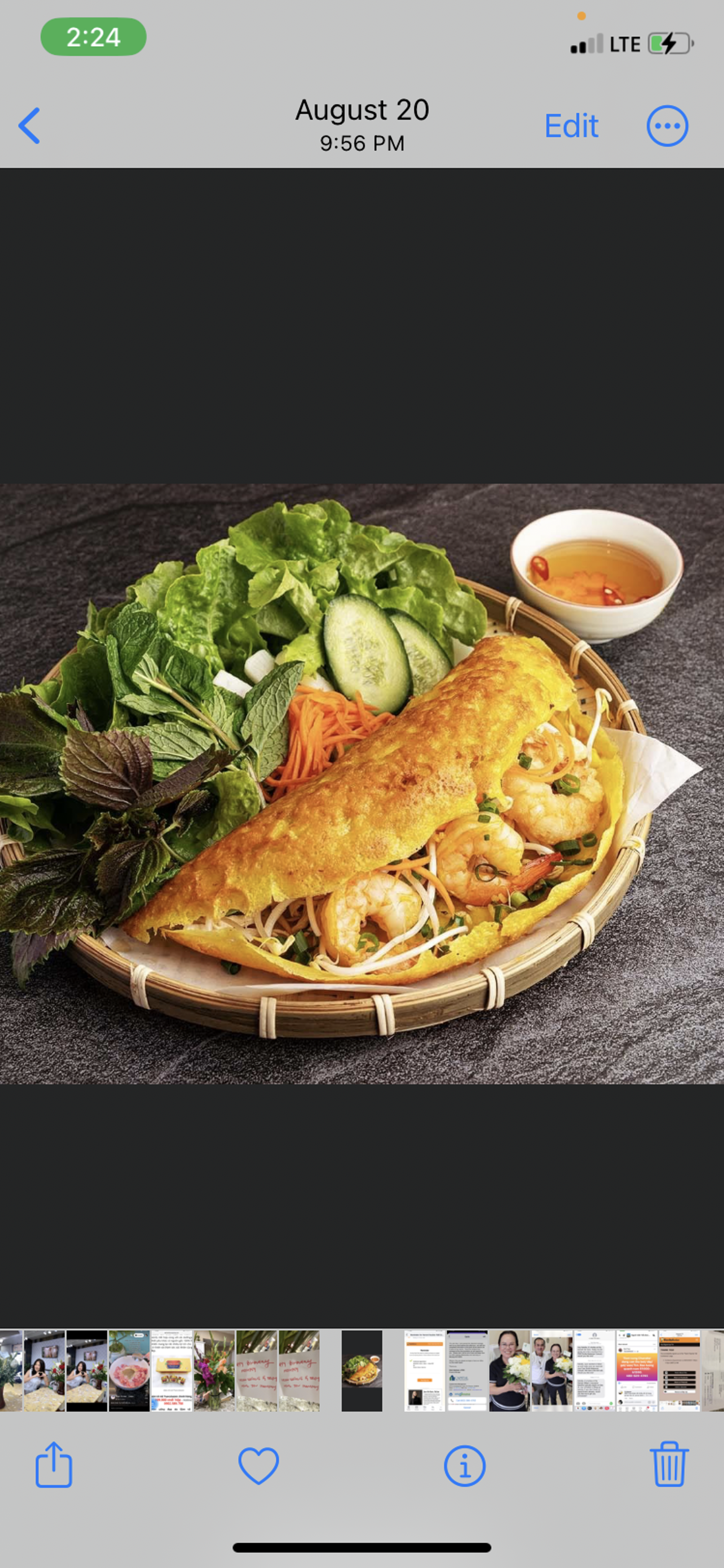 A10 - Crispy Rice Crepe - Bánh Xèo.