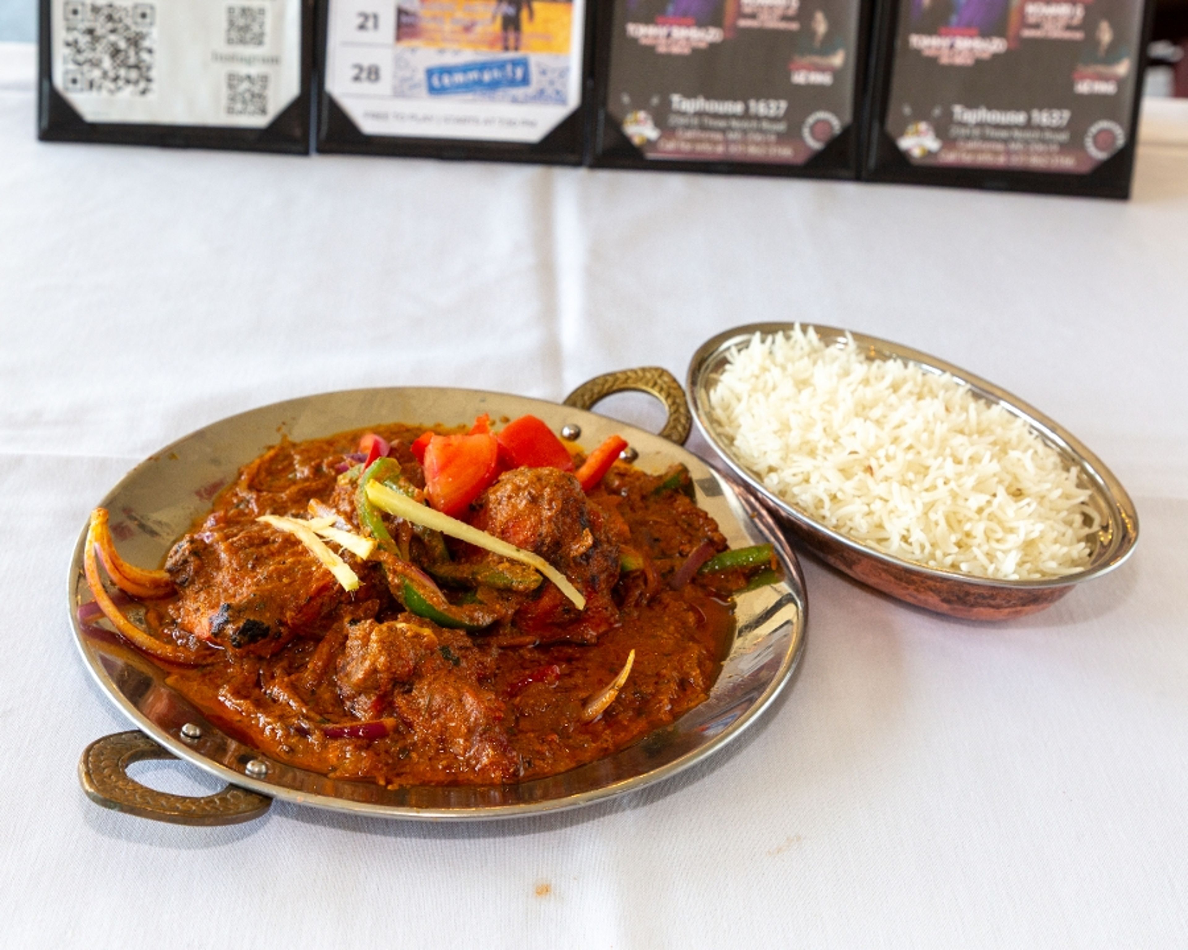 Chicken Tikka Masala.
