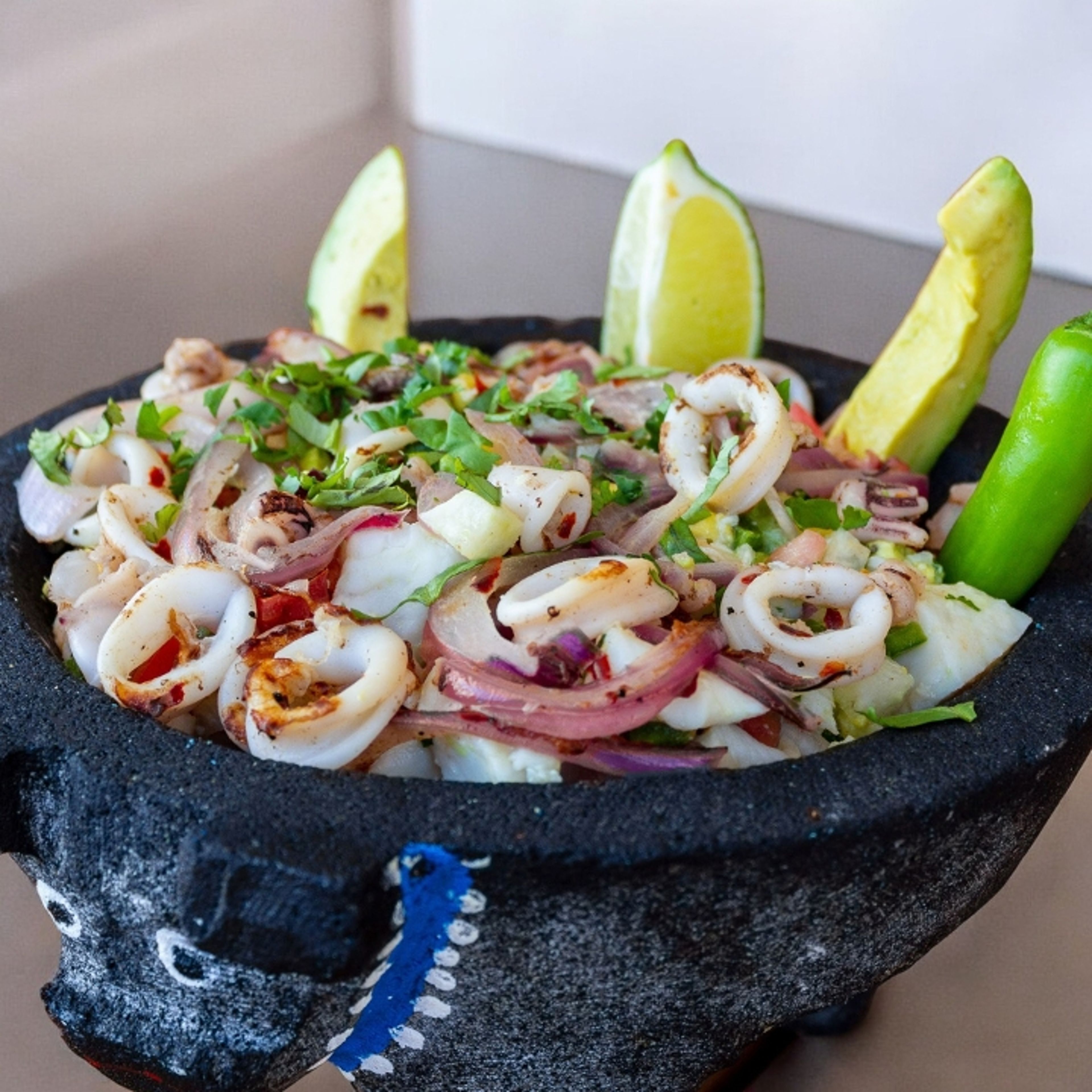Ceviche Quibracatre.