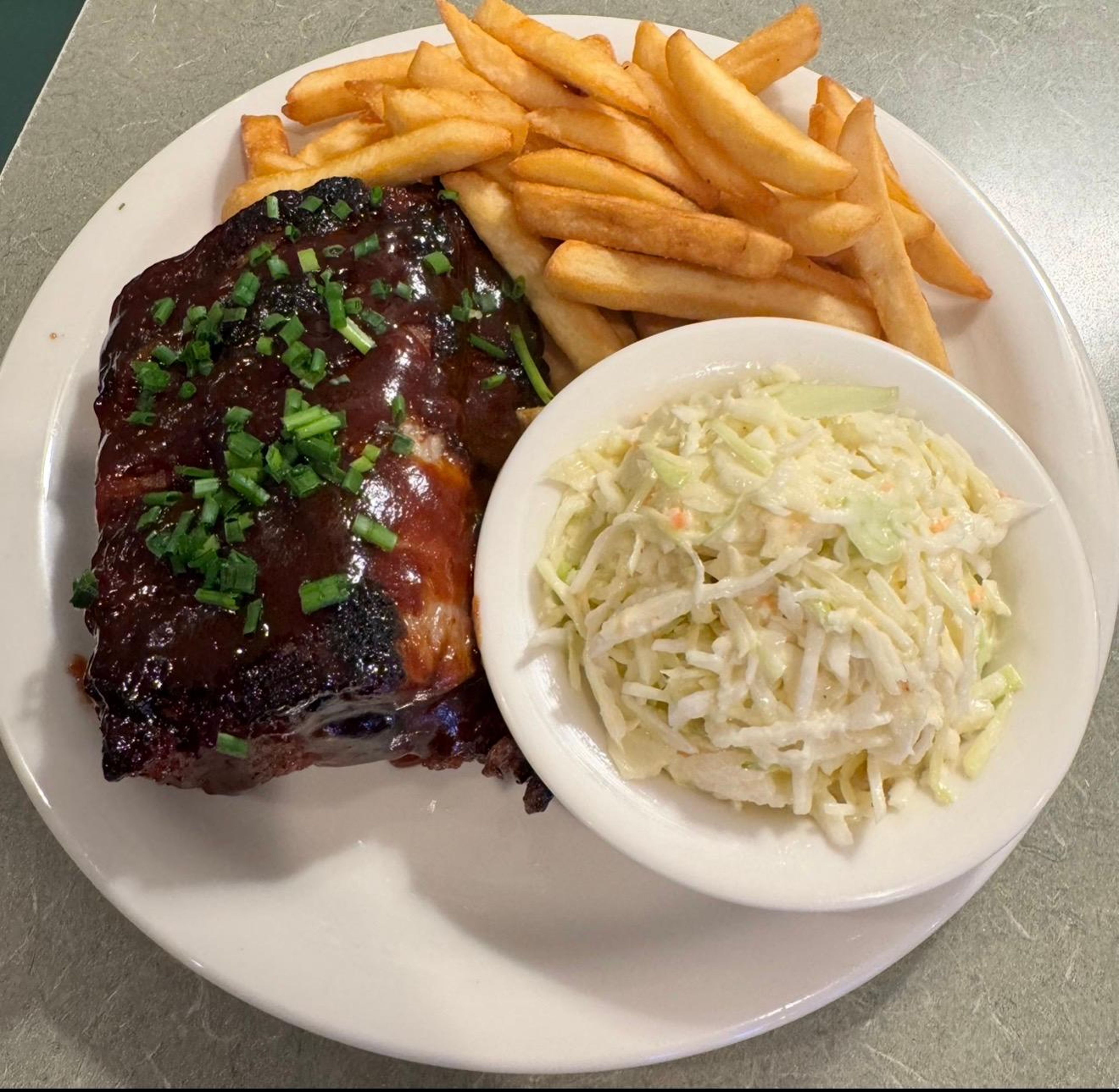 Baby Back Ribs 1/2 Rack.