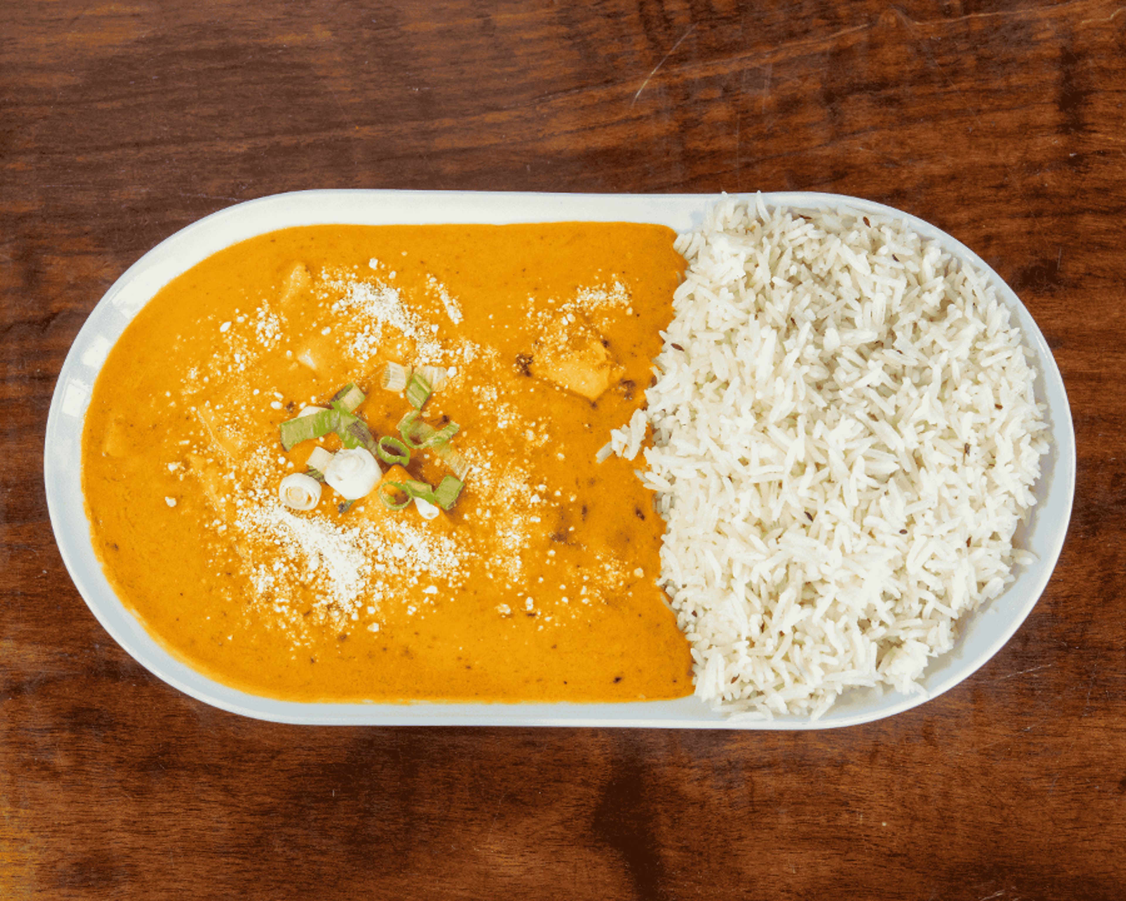 Paneer Tikka Masala.