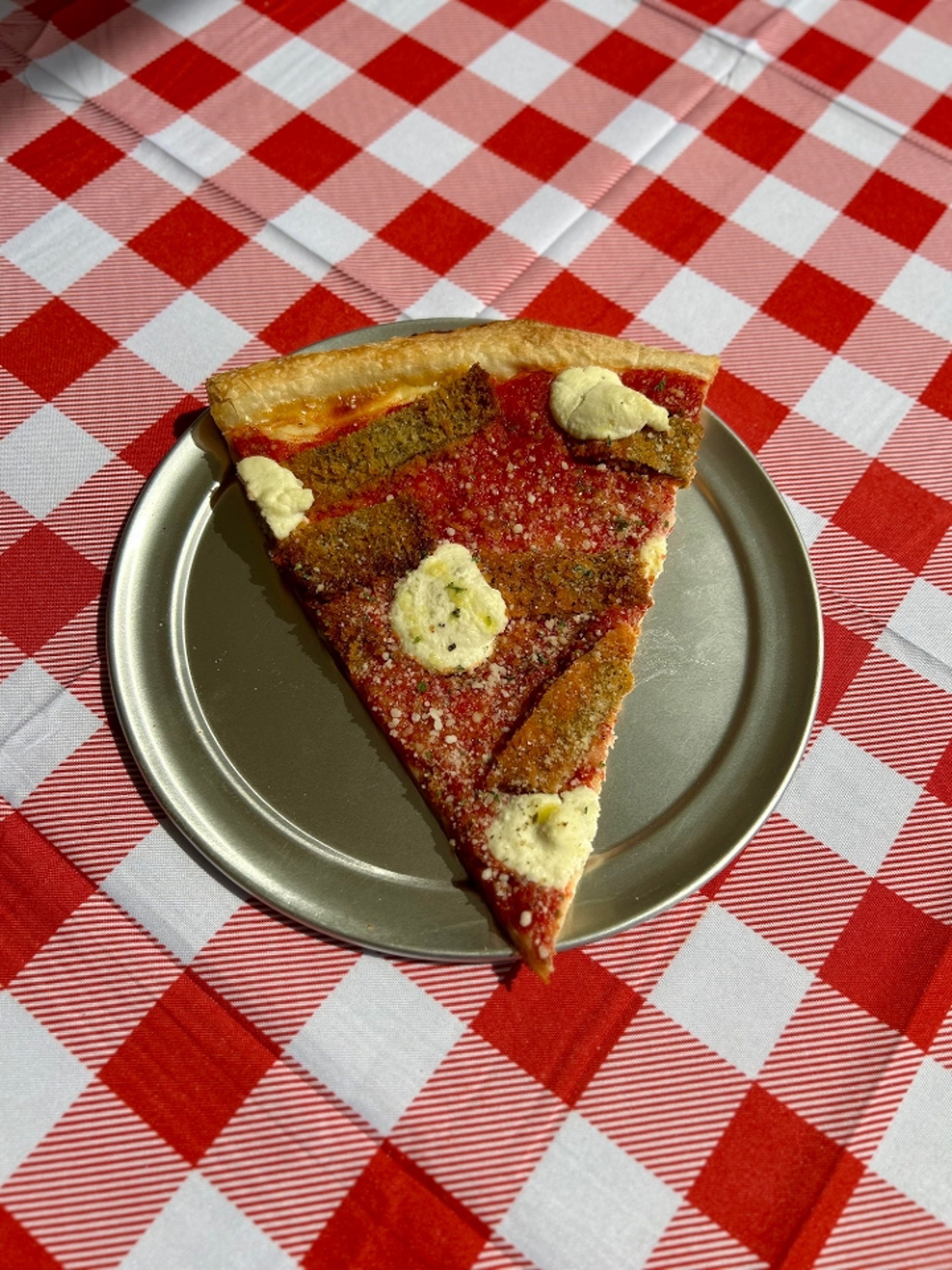 Eggplant Parm Slice.