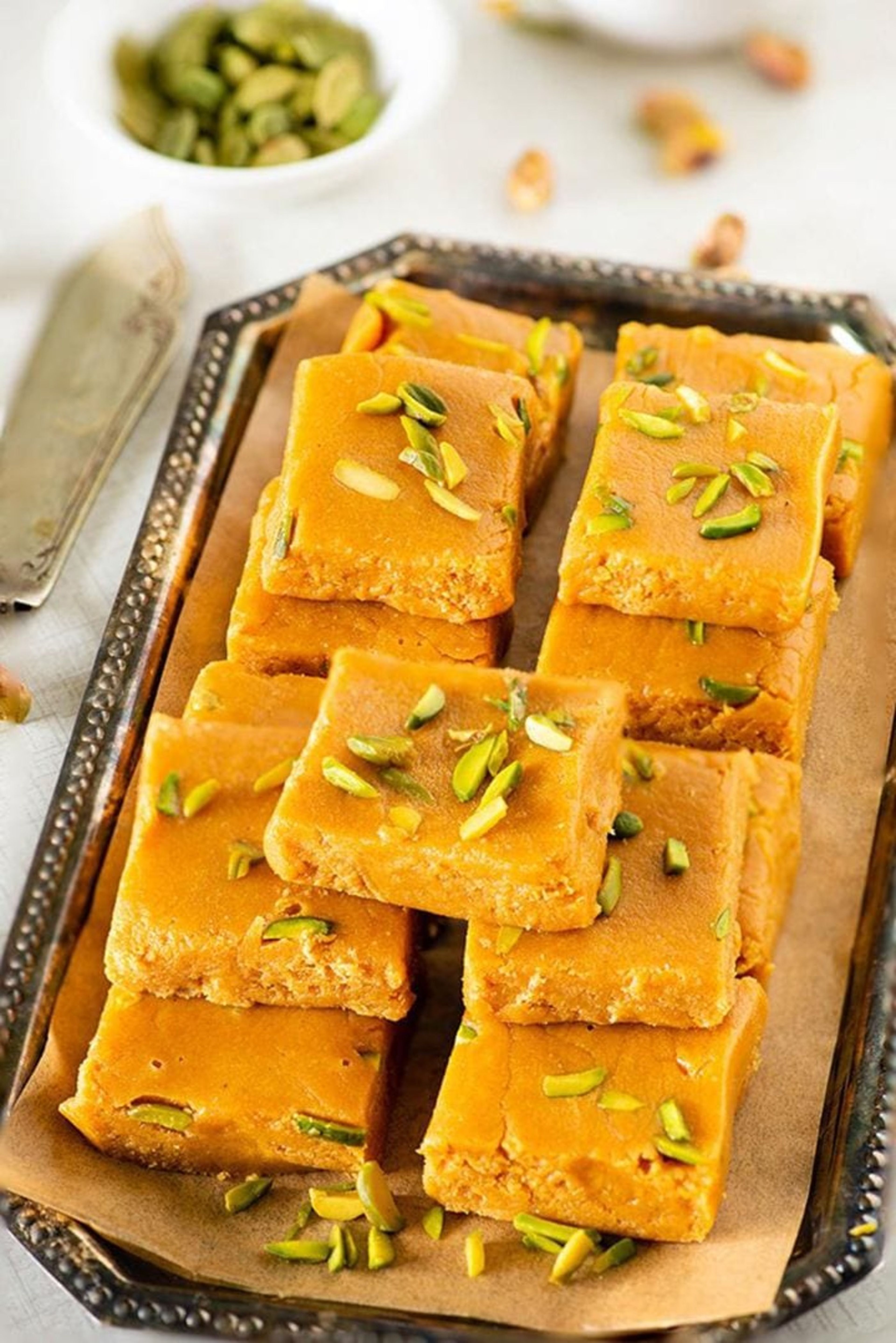 Besan Burfi 1 LB * Chickpea *.