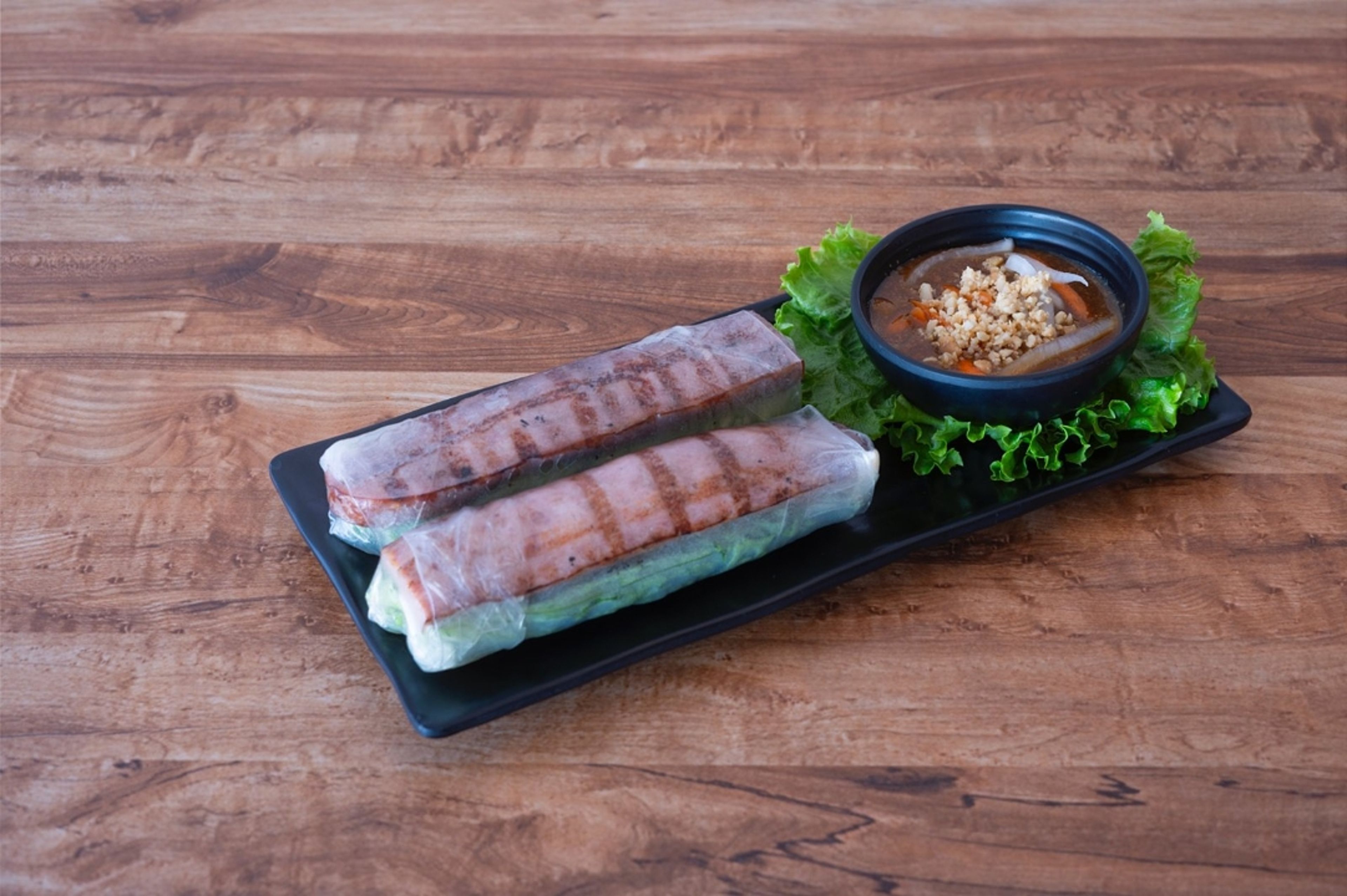 Nem Nuong Spring Rolls.