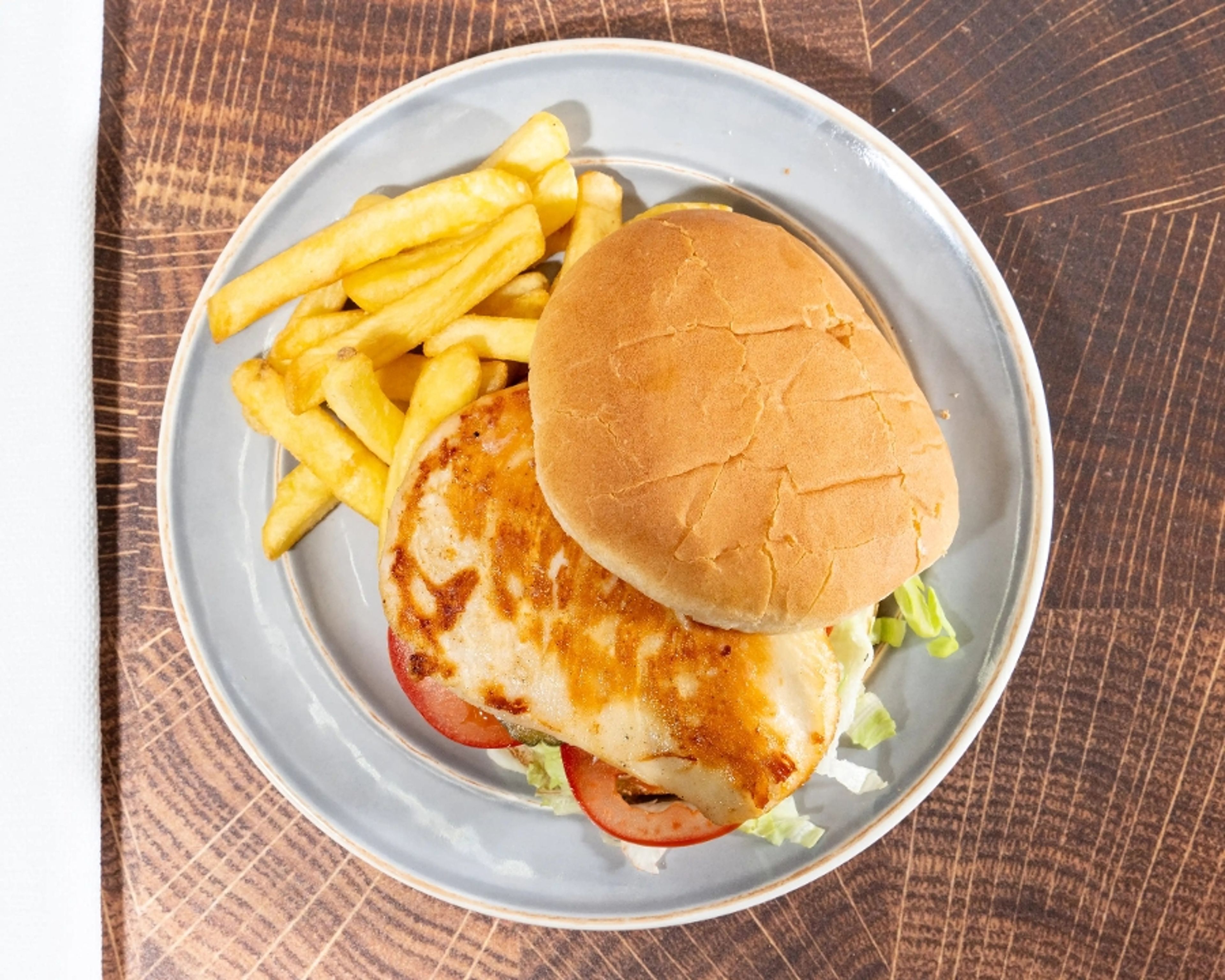 Grilled Chicken Sandwich.