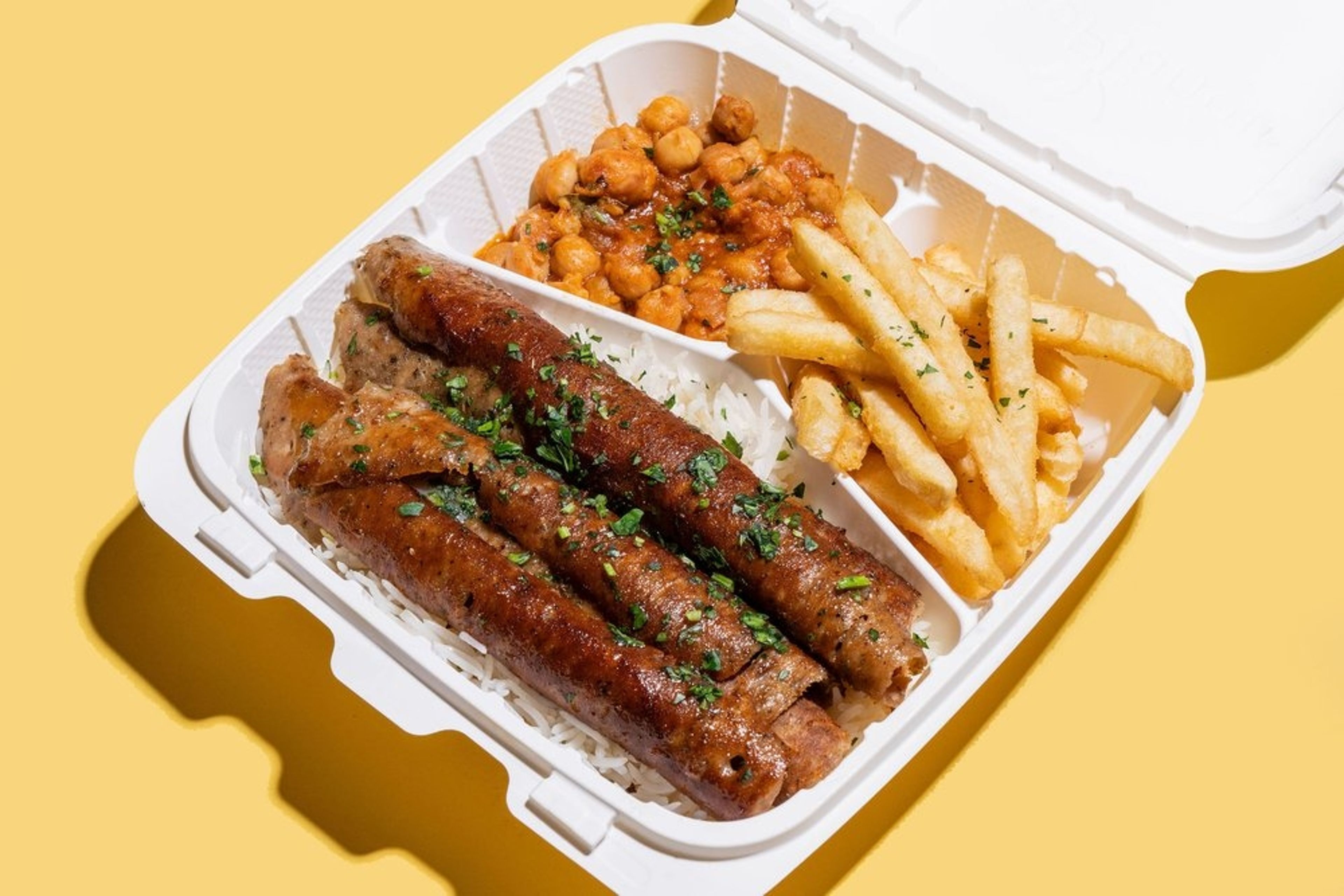 6. Beef & Lamb Gyro Platter.