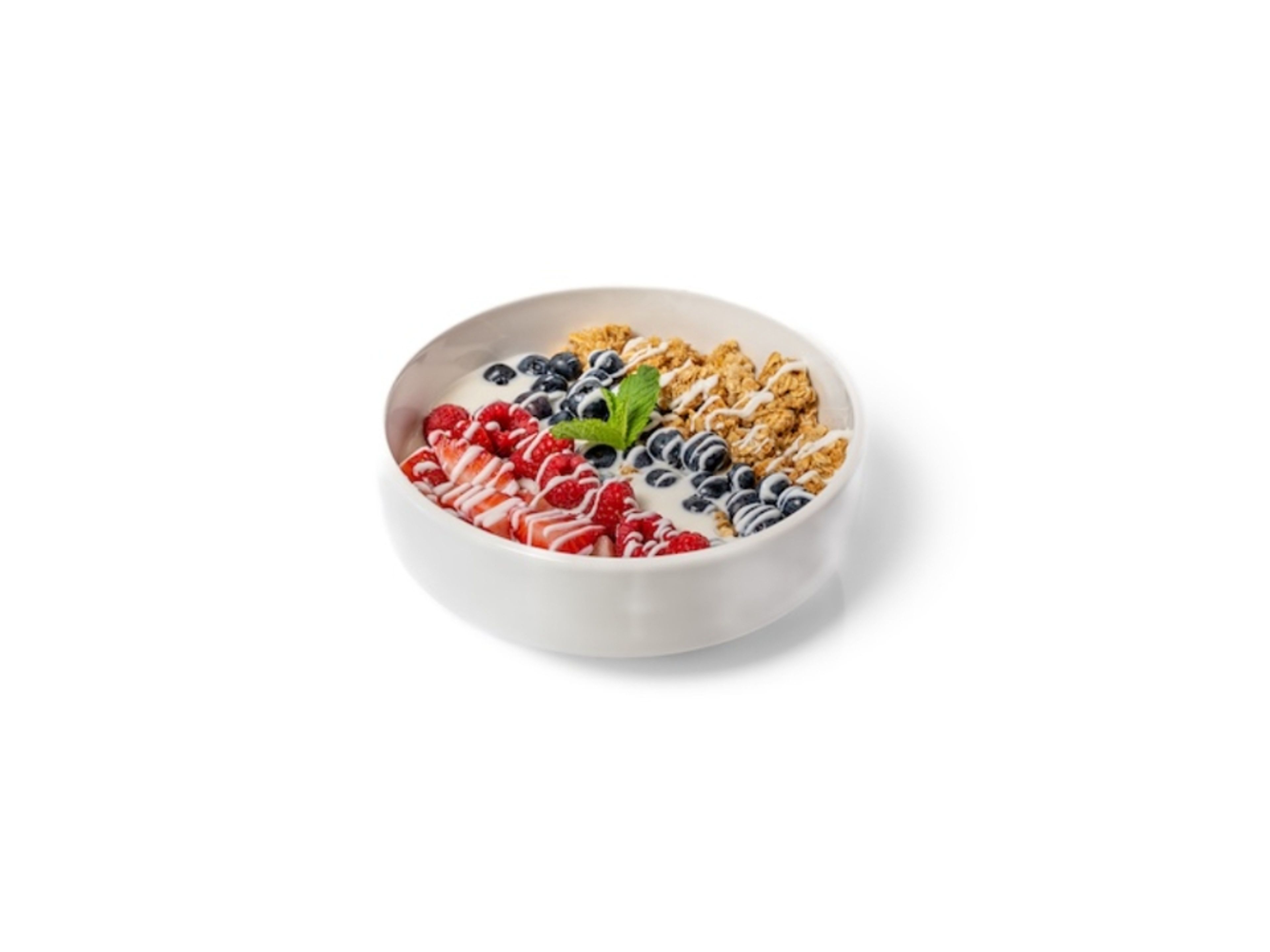 GRANOLA & GREEK YOGURT.