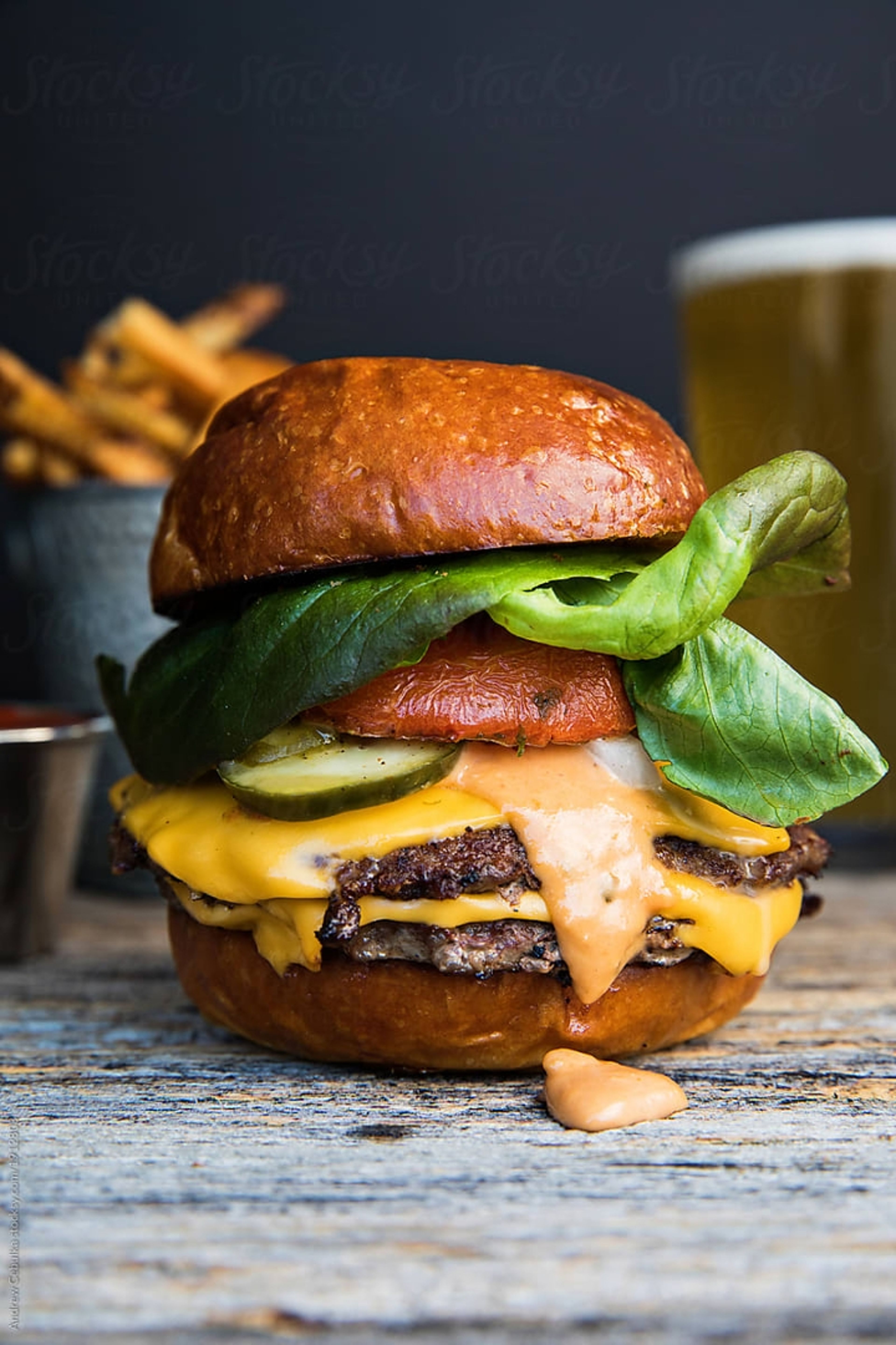 Double Treble Burgers.