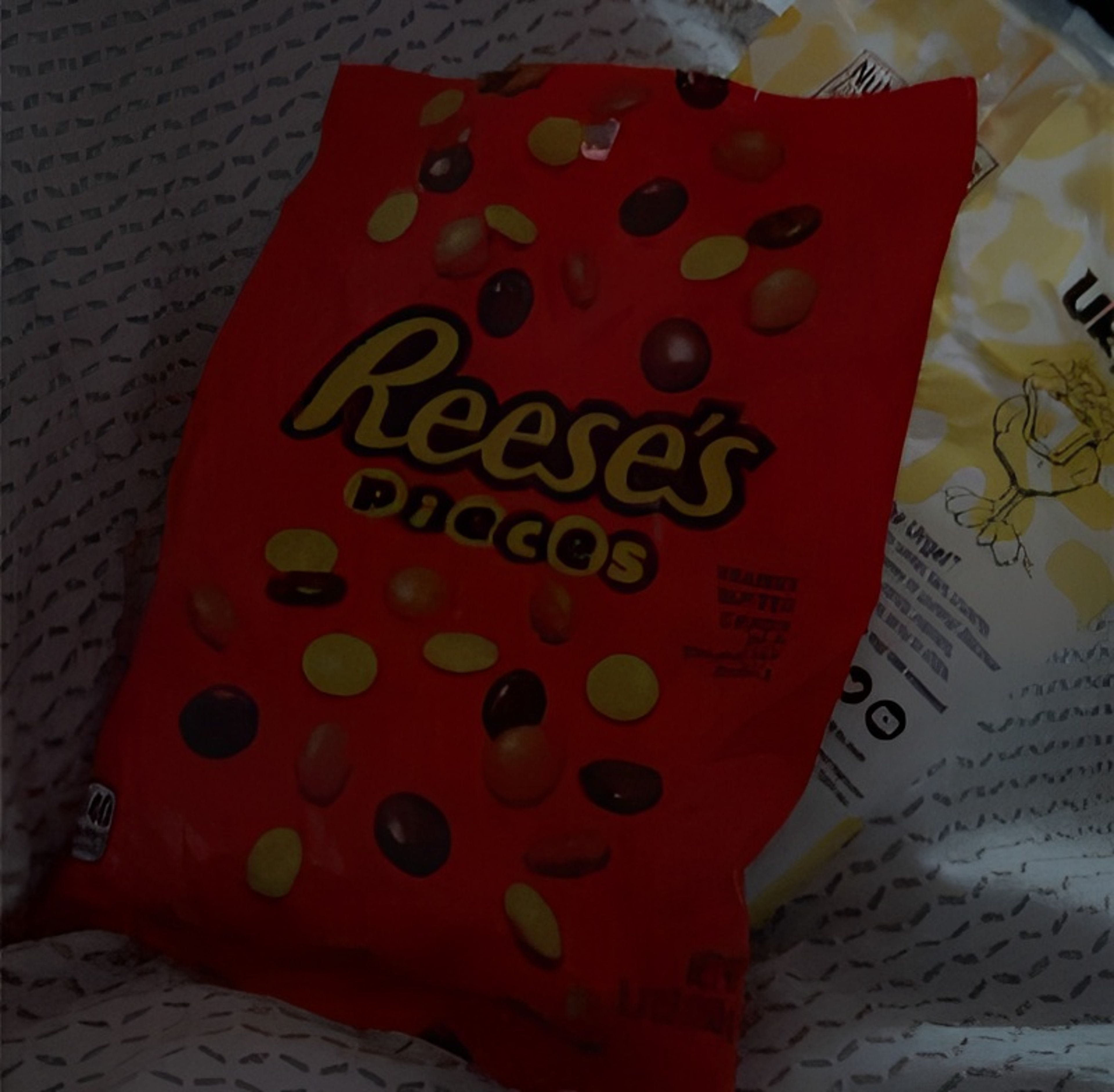Reese S Pieces Peanut Butter Candy  Bag 5.3 Oz.
