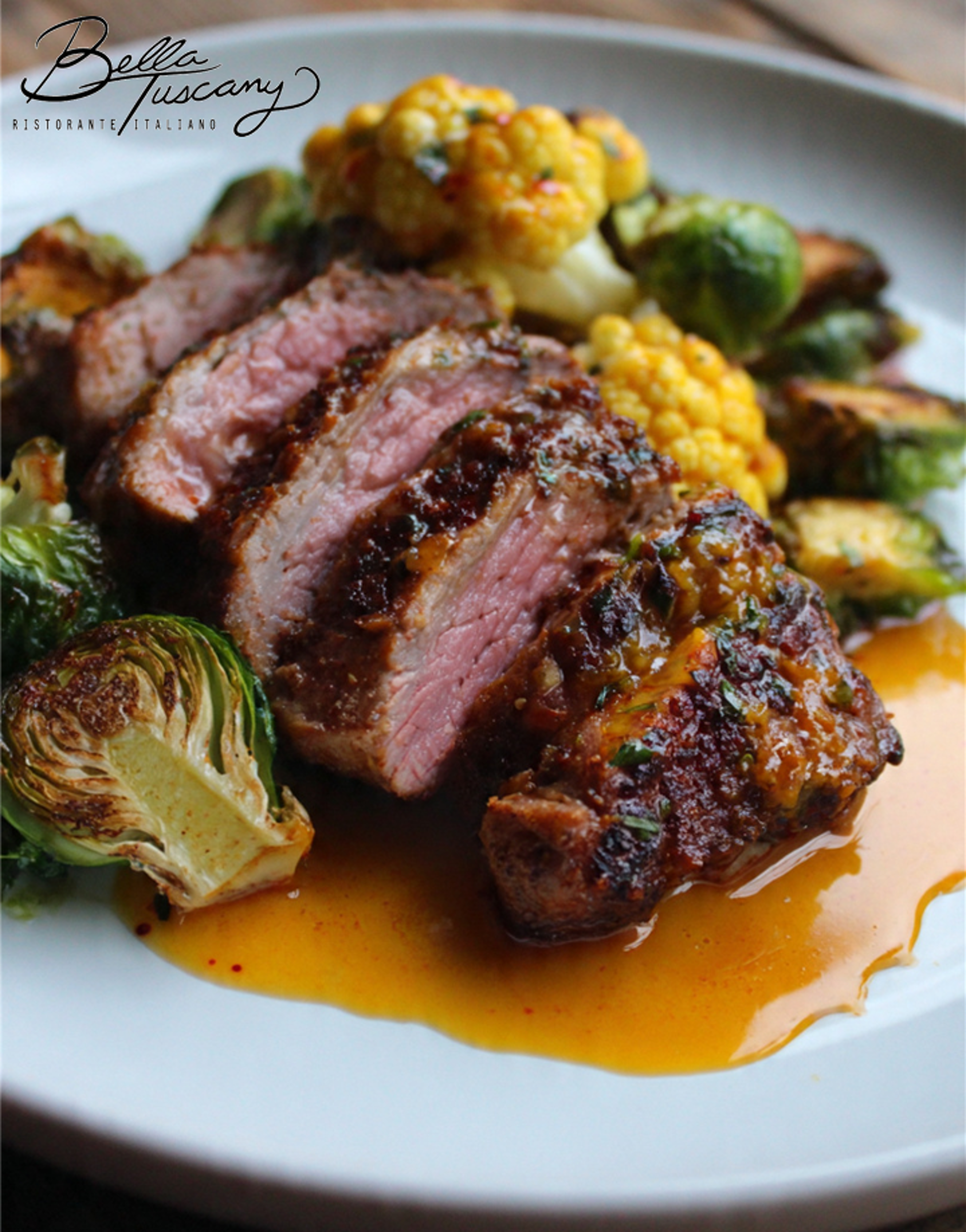 Herb Marinated Duck Breast.