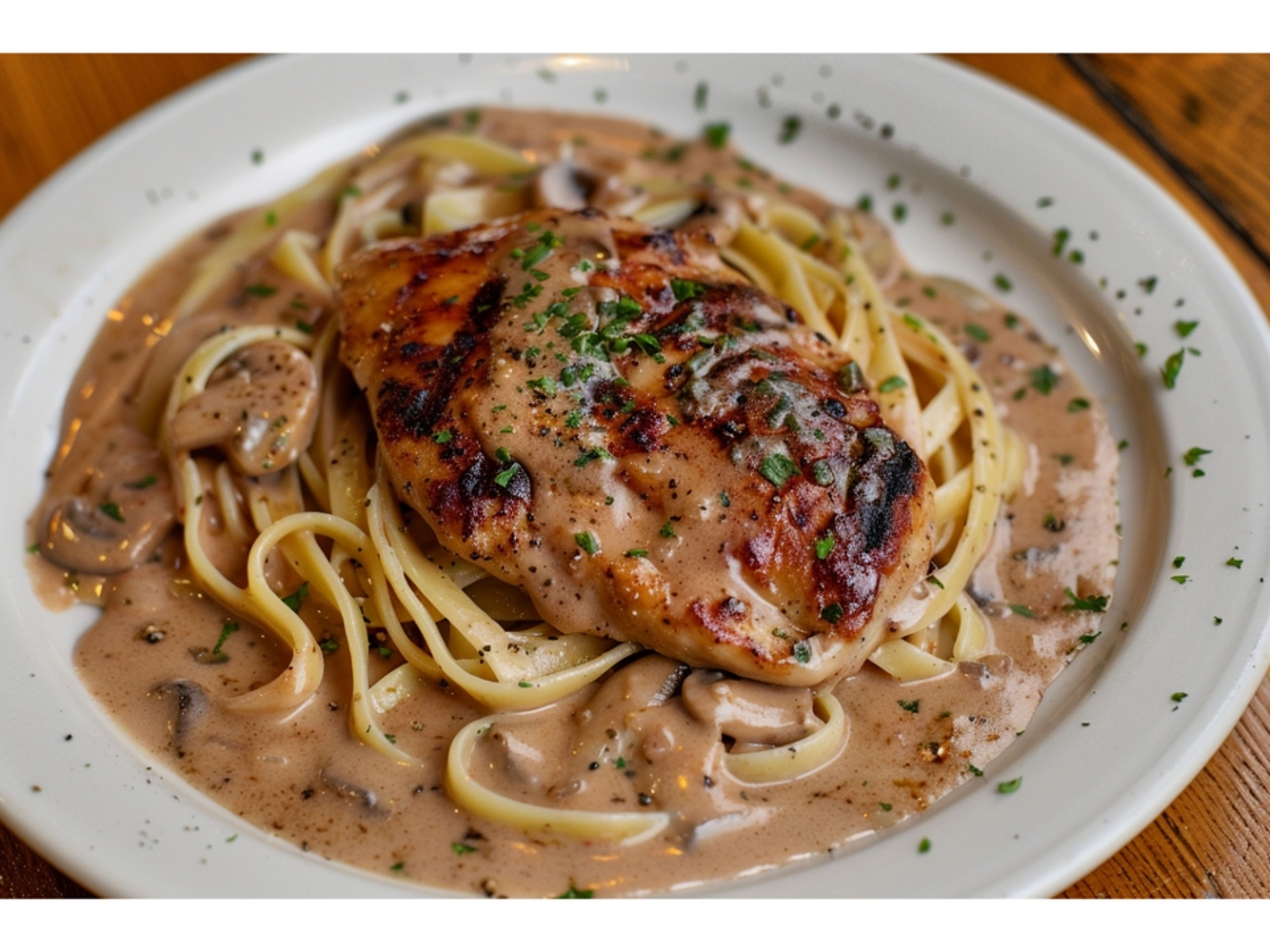 Veal Marsala.