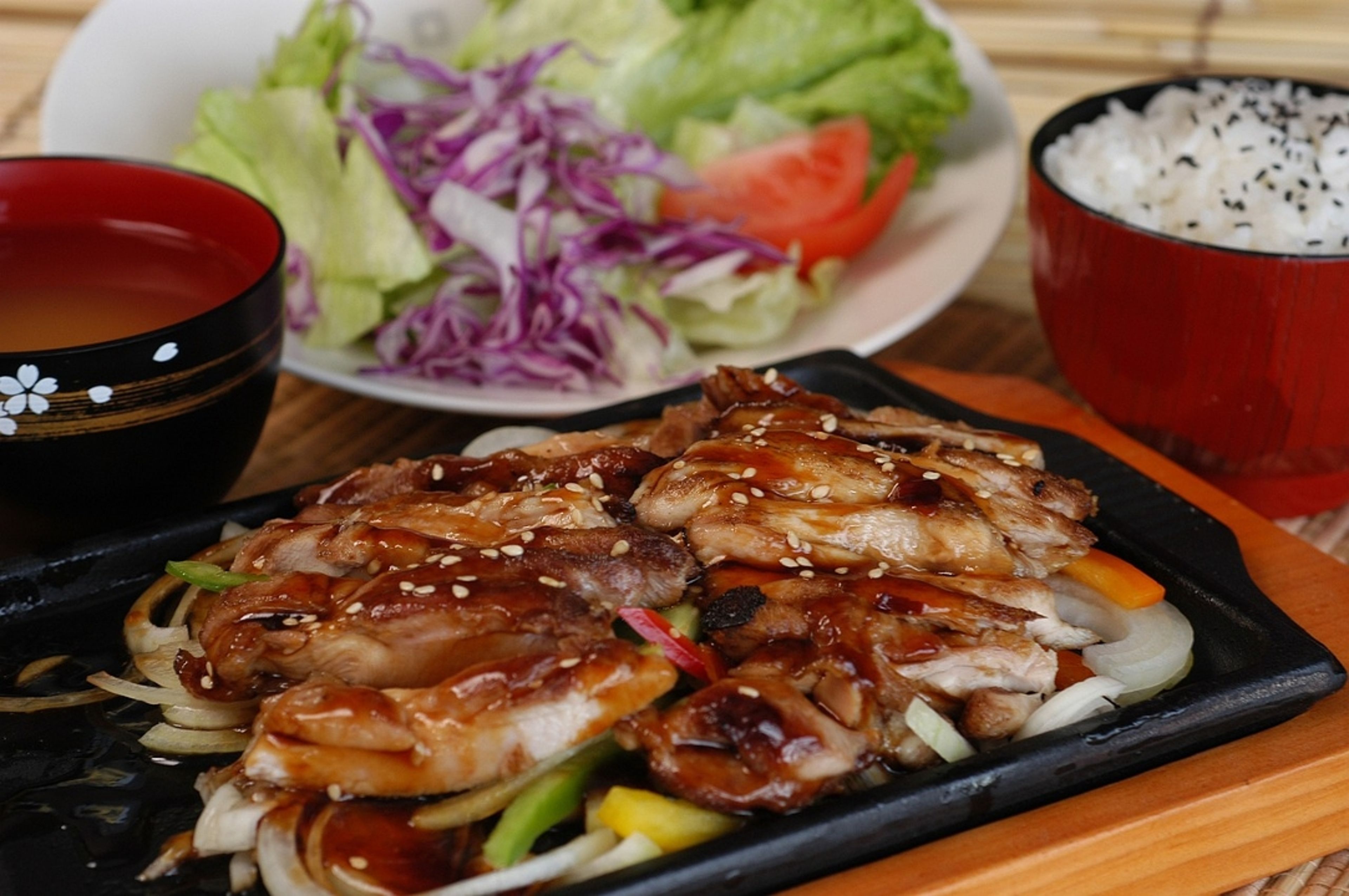 Teriyaki Hot Plate.