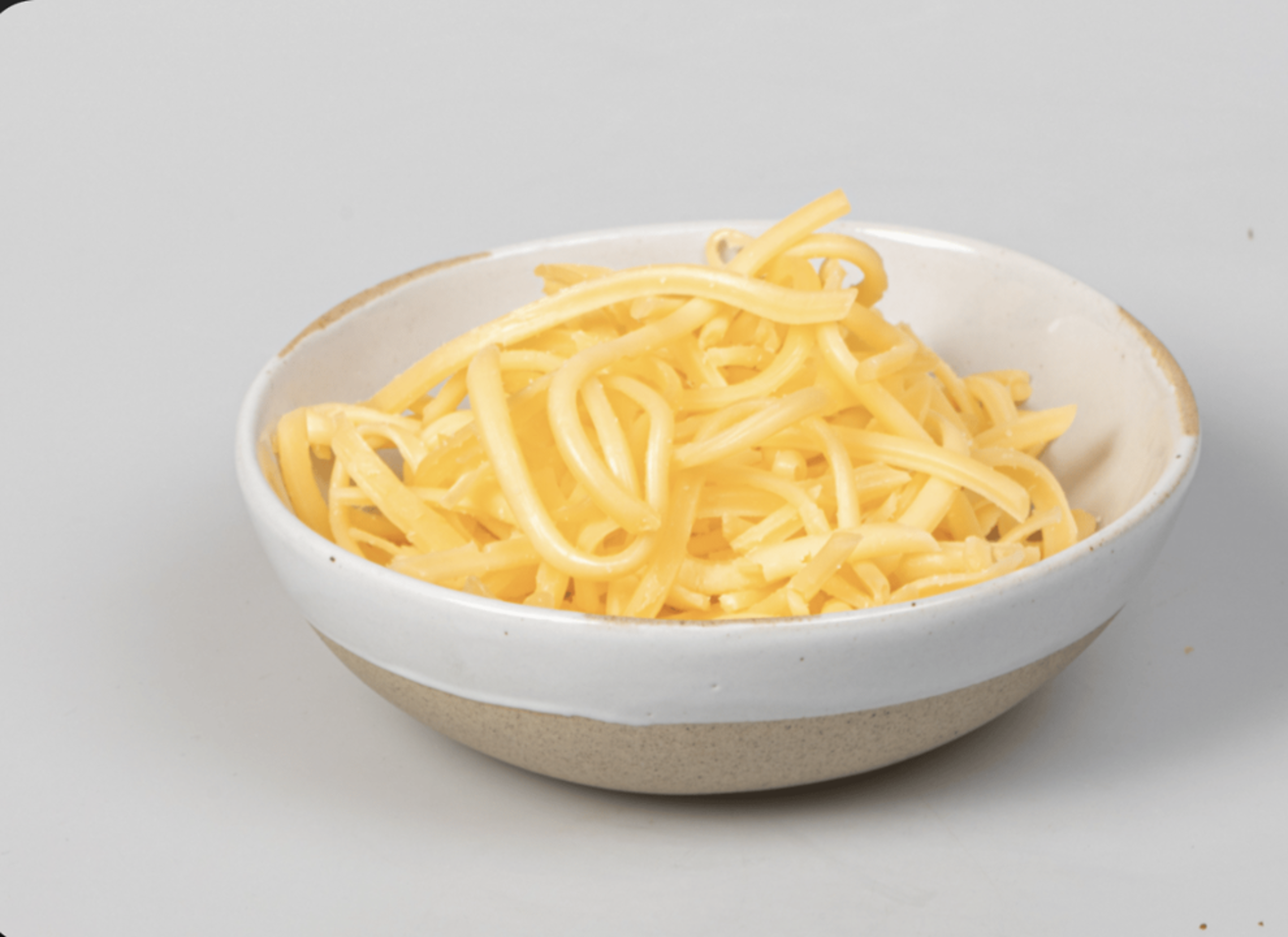 Shredded Yellow Cheese Side.