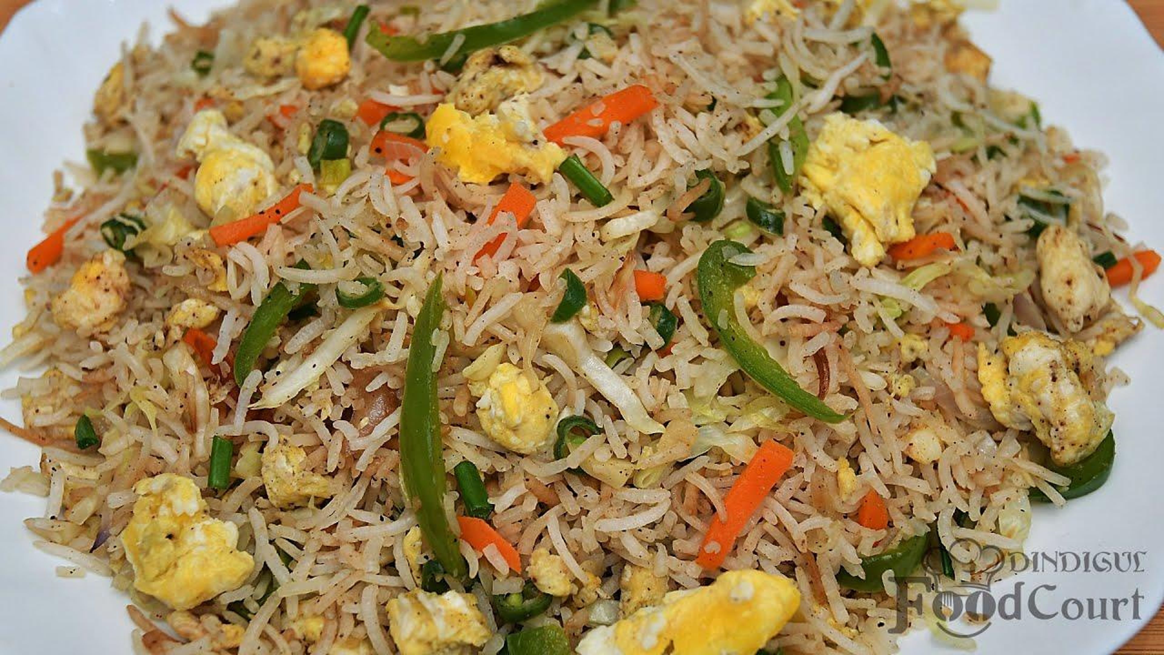 Street Style Egg Fried Rice.
