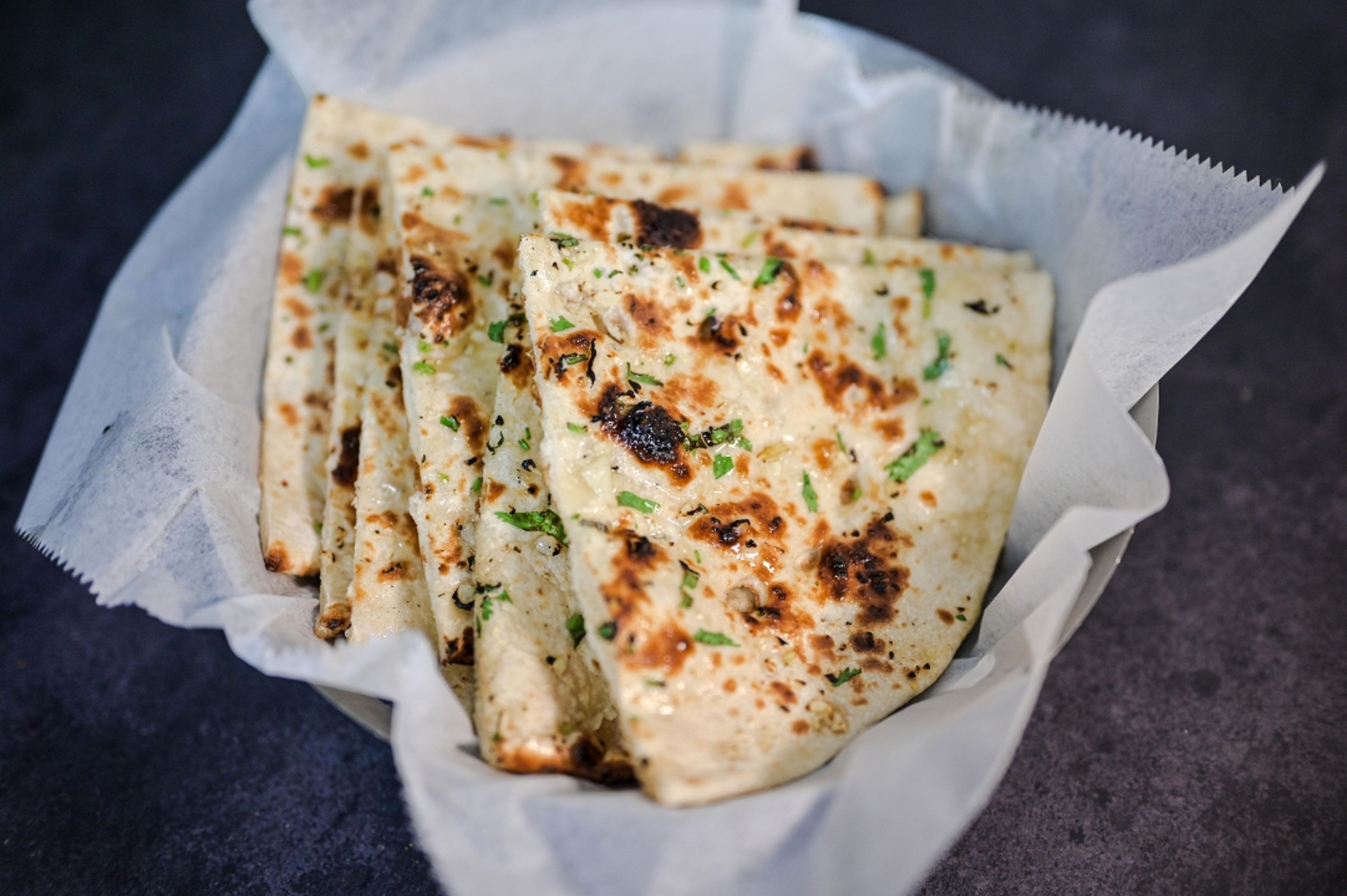 Garlic Naan.