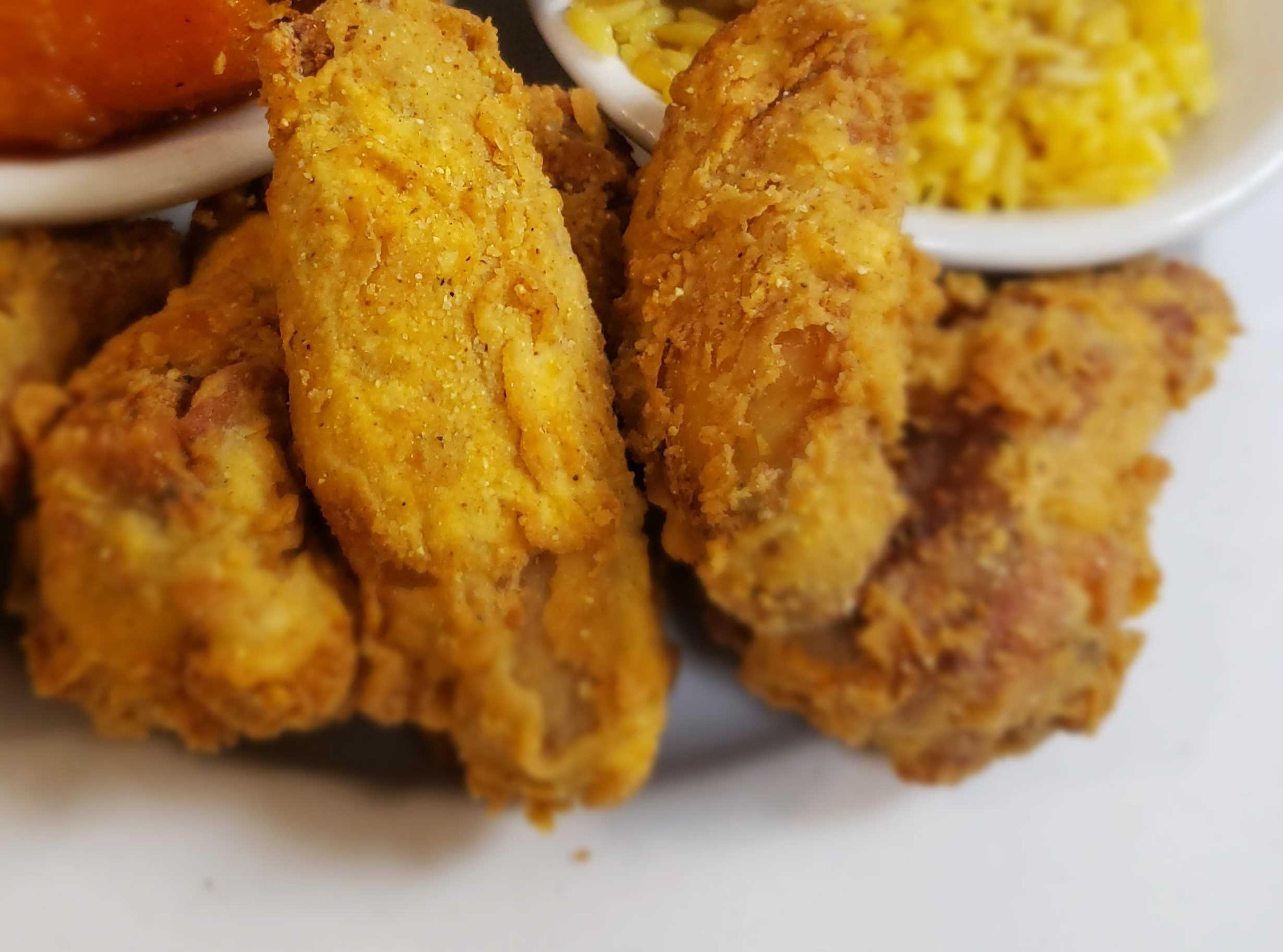 Fried Chicken Wings.