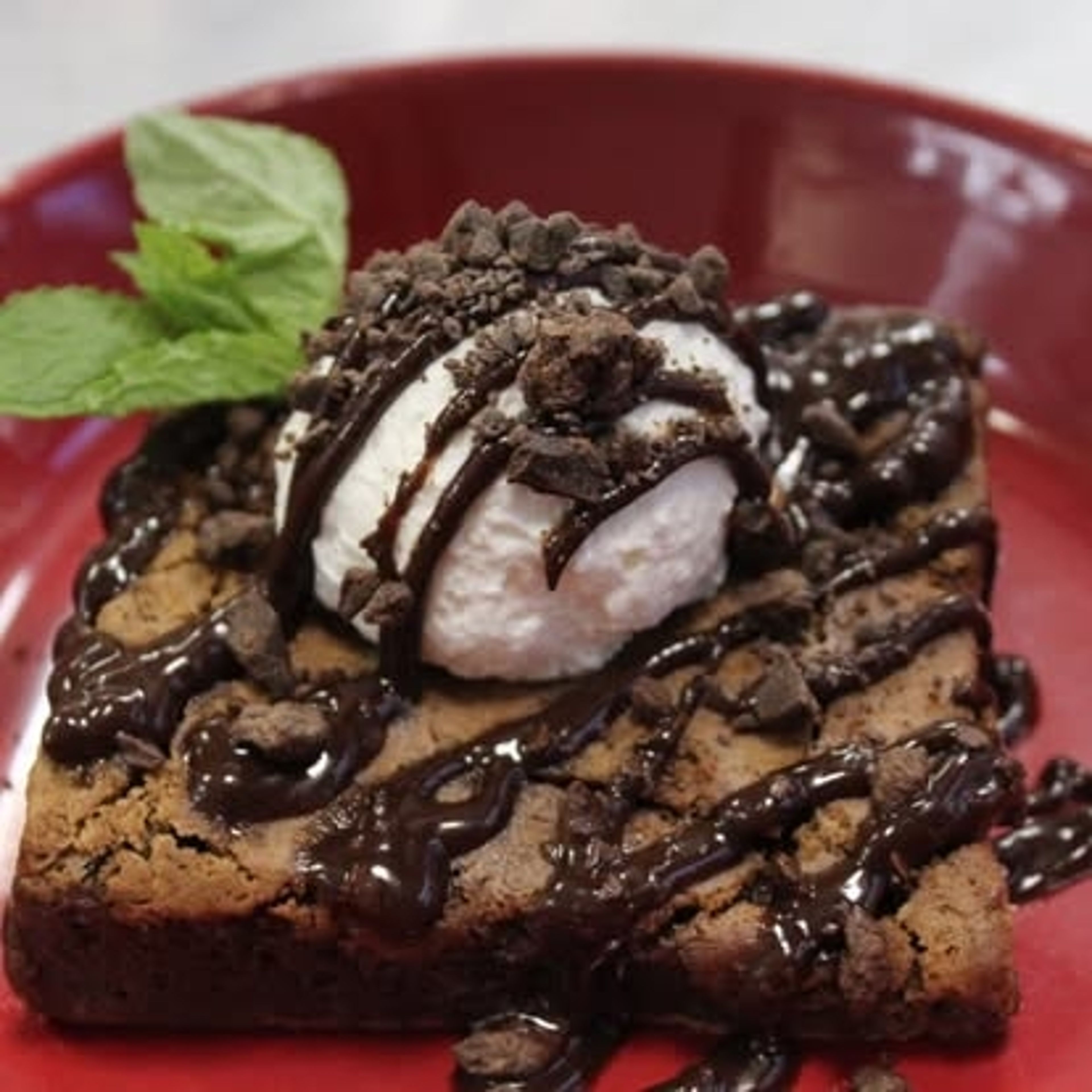 Dark Chocolate GF Brownie.