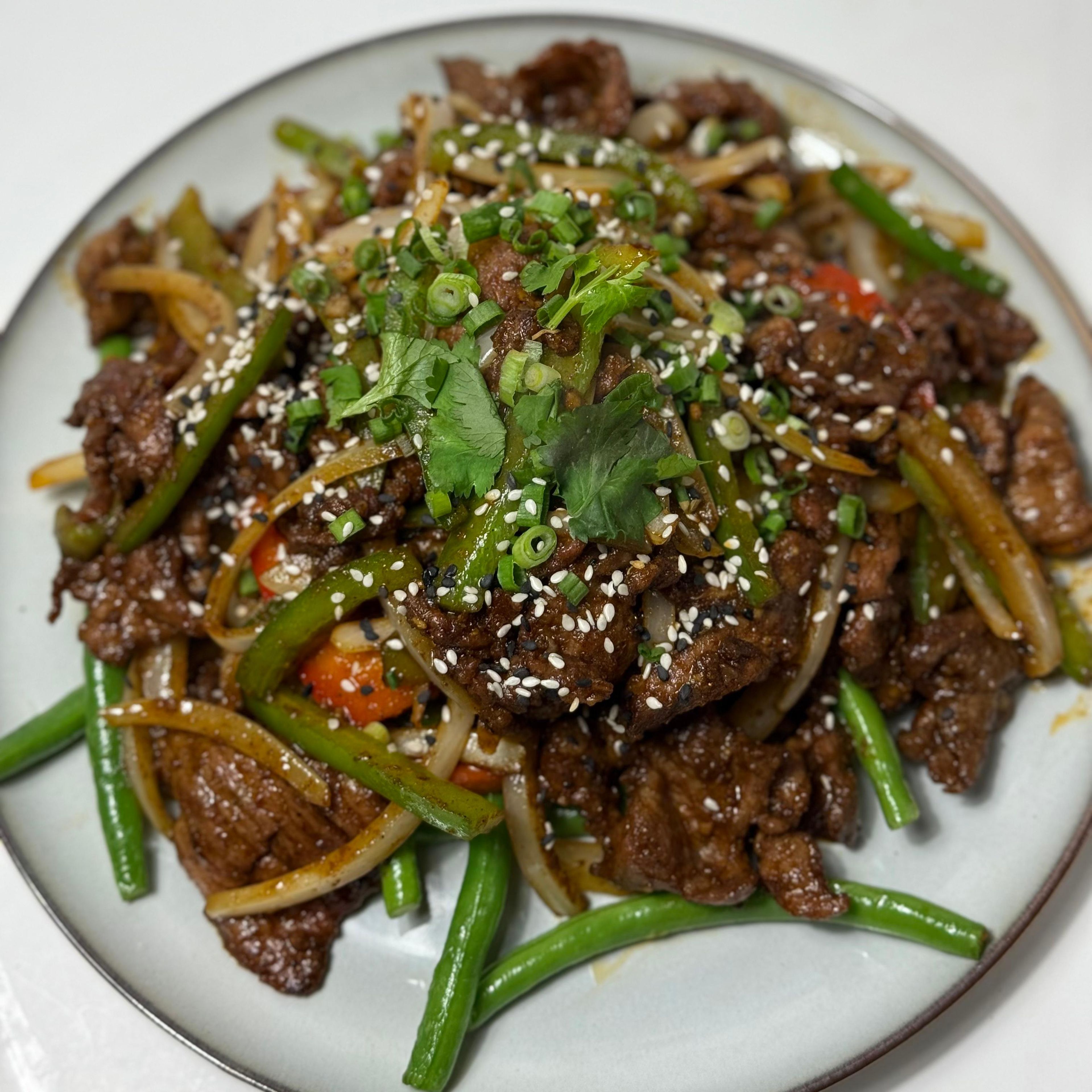 Cumin Lamb 孜然羊肉.