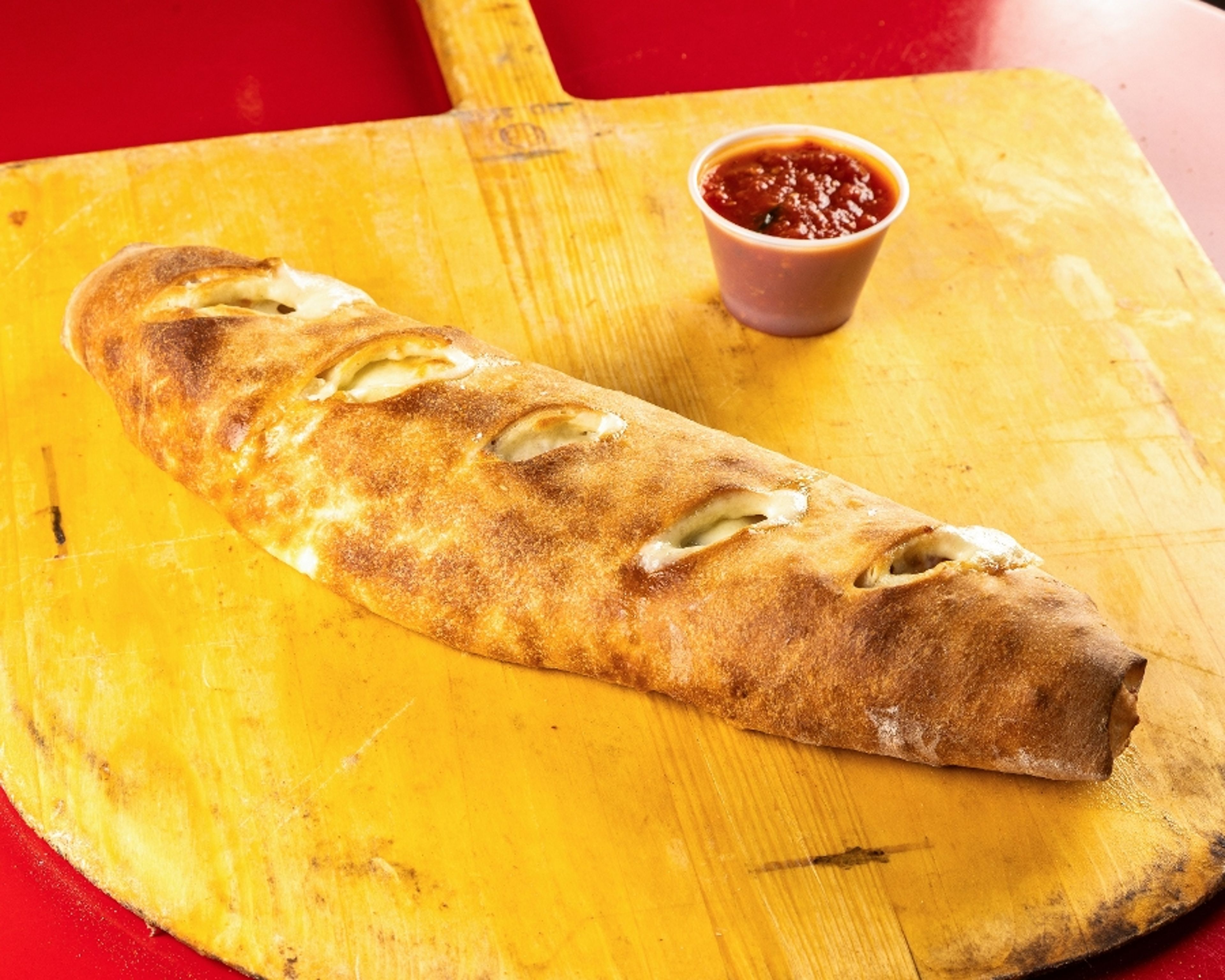 Large Cheese Stromboli.