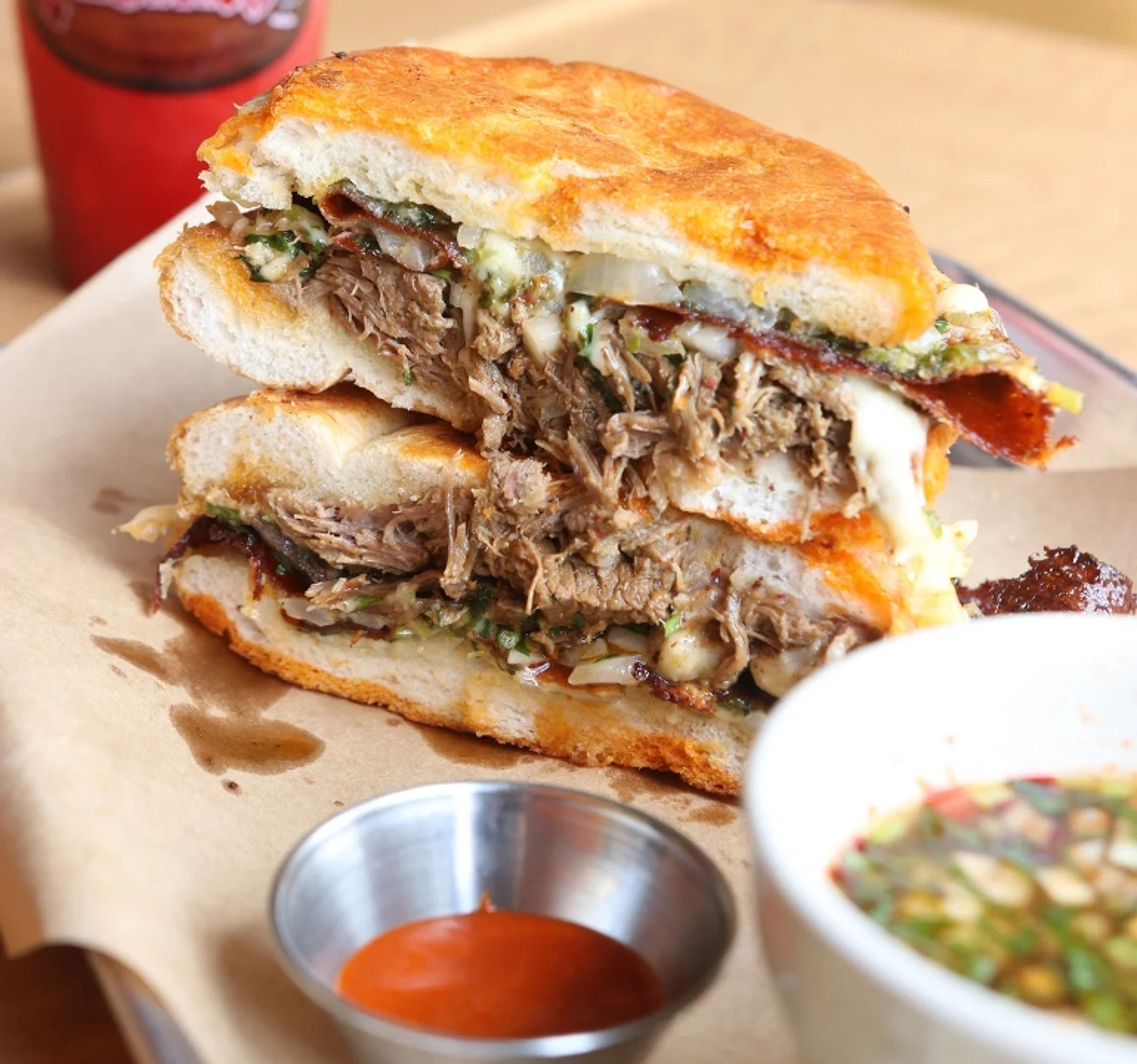 Queso Birria Torta.