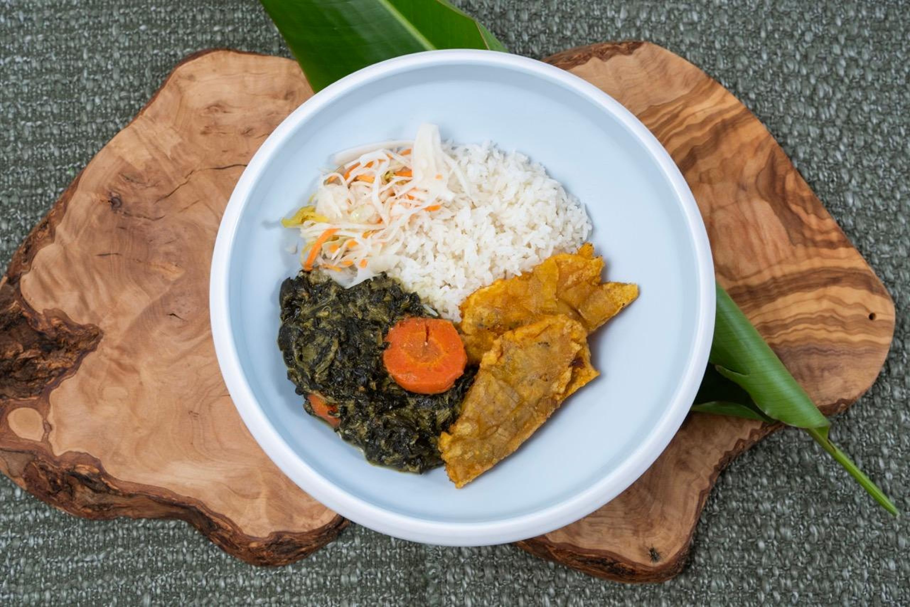 Spinach and Lima Beans.