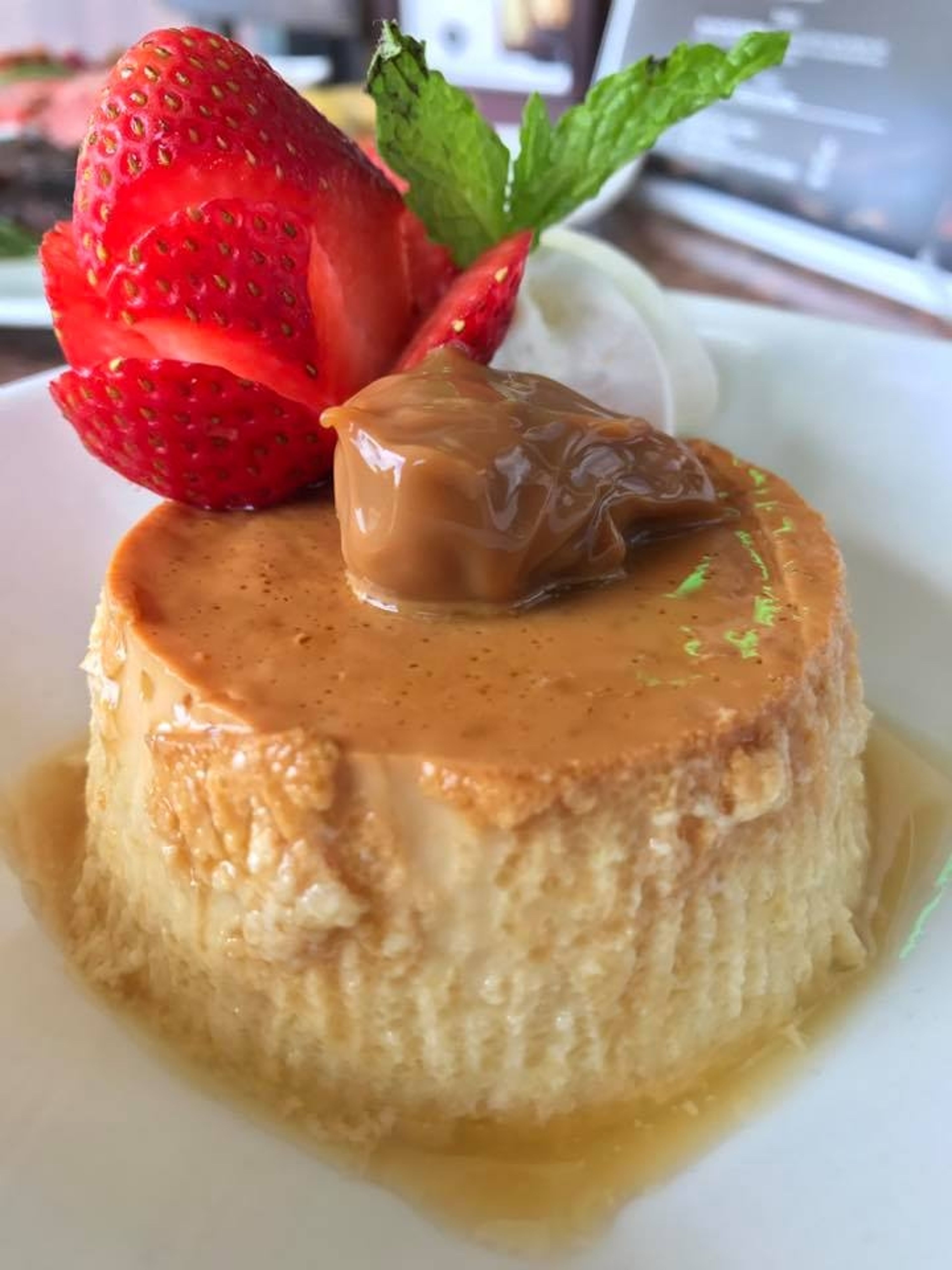 Homemade Flan.